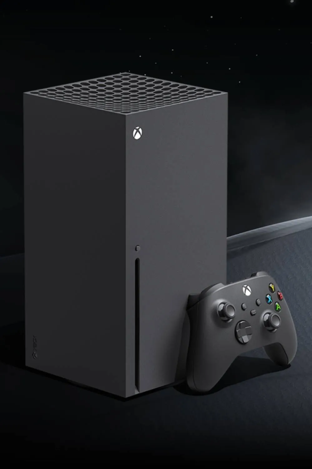 Thiết kế biểu tượng của Xbox Series X, đại diện cho nền tảng cốt lõi của hệ sinh thái game Xbox hiện tại