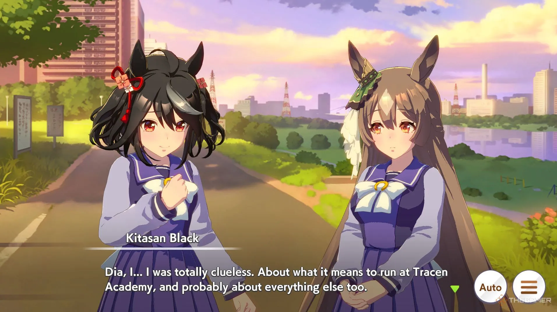 Giao diện Umamusume Pretty Derby trên PC/Steam với bố cục ngang, nhấn mạnh phần đồ họa game và hiển thị thông tin chi tiết các chỉ số của mãnh nữ
