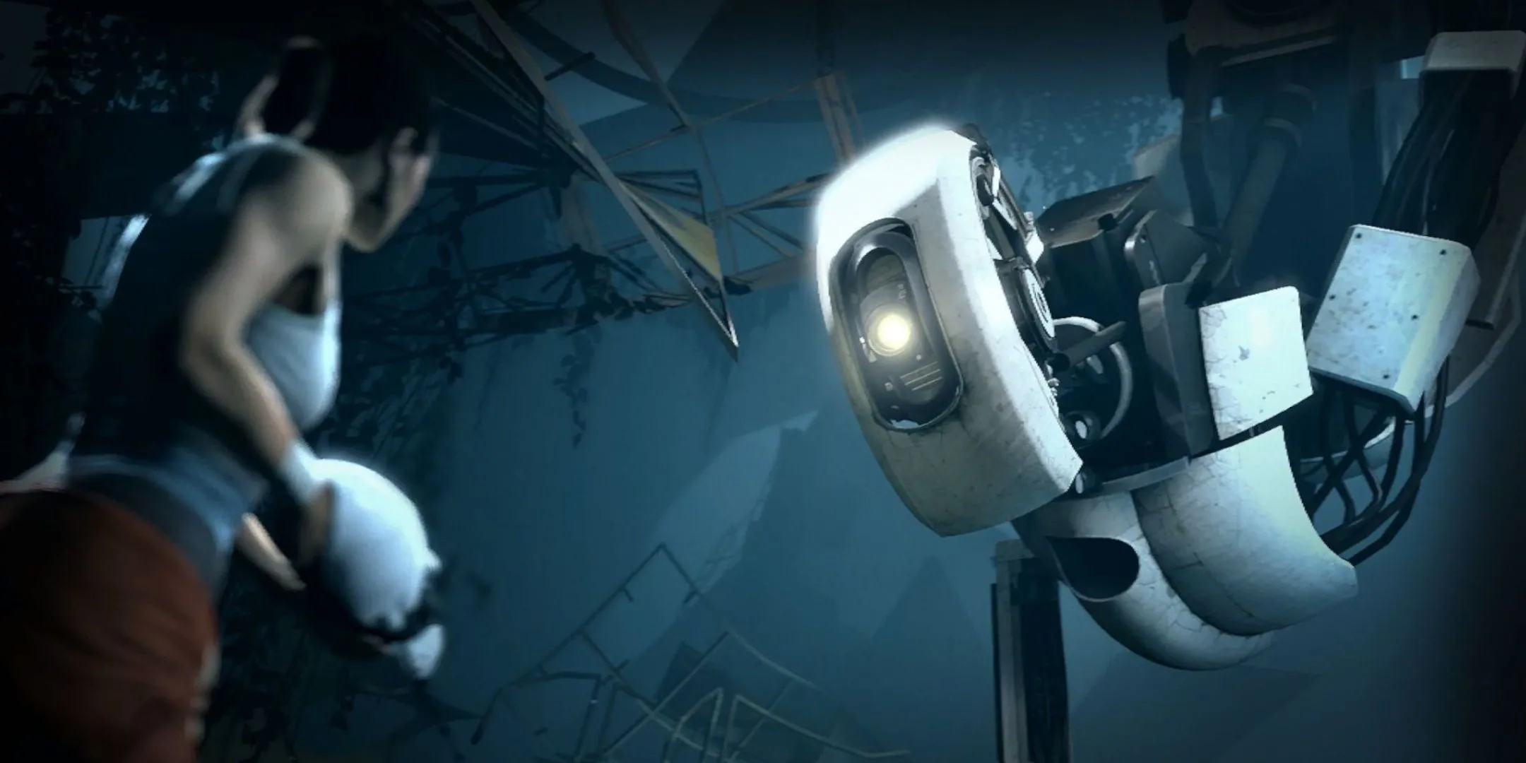 GLaDOS đối mặt với Chell trong Portal 2, thể hiện phong cách giao tiếp châm biếm và mỉa mai, làm suy yếu lòng tự trọng của đối phương trong mối quan hệ.