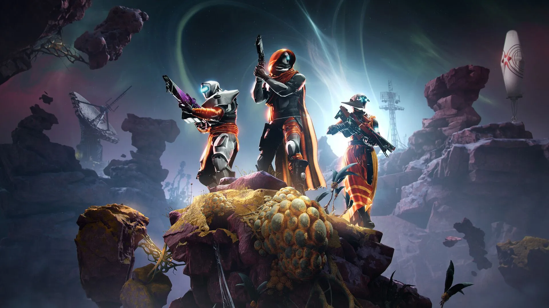 Hình ảnh quảng bá Destiny 2: Edge of Fate, biểu trưng cho các mốc Power Level mới mà Vệ Thần cần chinh phục.