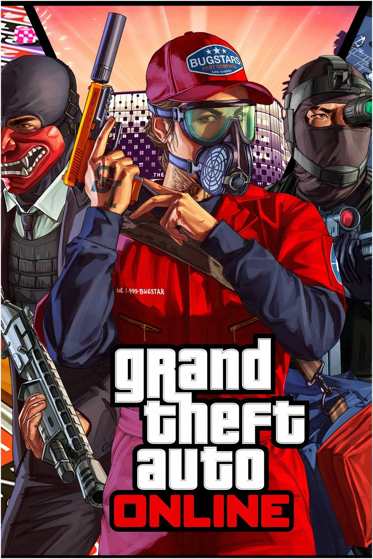 Hình ảnh tổng hợp thể hiện tương tác xã hội trong Grand Theft Auto Online, bao gồm giao tiếp và hoạt động cộng đồng, những yếu tố có thể bị ảnh hưởng bởi chính sách xác minh độ tuổi.