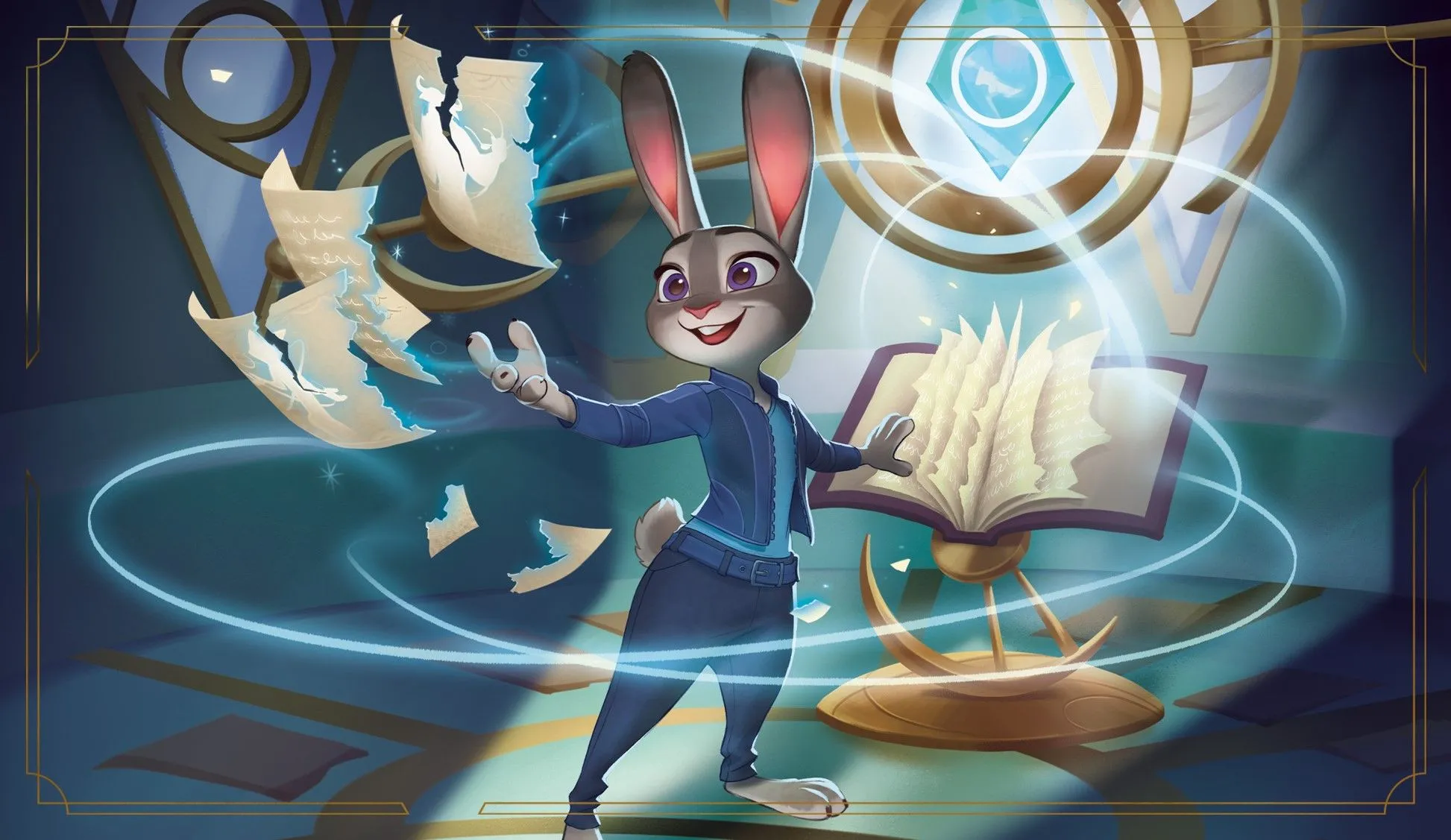 Judy Hopps và Nick Wilde, những thám tử tài ba của Zootopia, dẫn lối cho kỷ nguyên mới của Lorcana