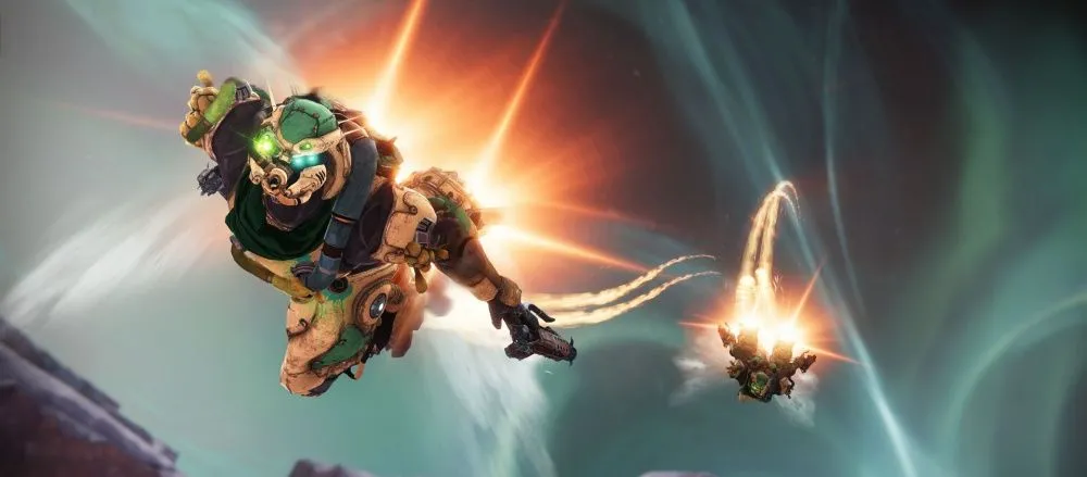Kẻ thù Fallen di chuyển trên hành tinh Kepler trong Destiny 2, minh họa môi trường chiến đấu ảnh hưởng chỉ số Sức khỏe