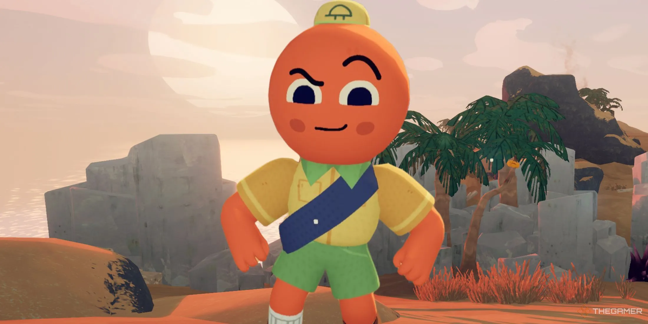 Người chơi tạo dáng trong tựa game Peak, minh họa thách thức cho các studio game độc lập khi đối mặt với quy định kiểm duyệt chat.