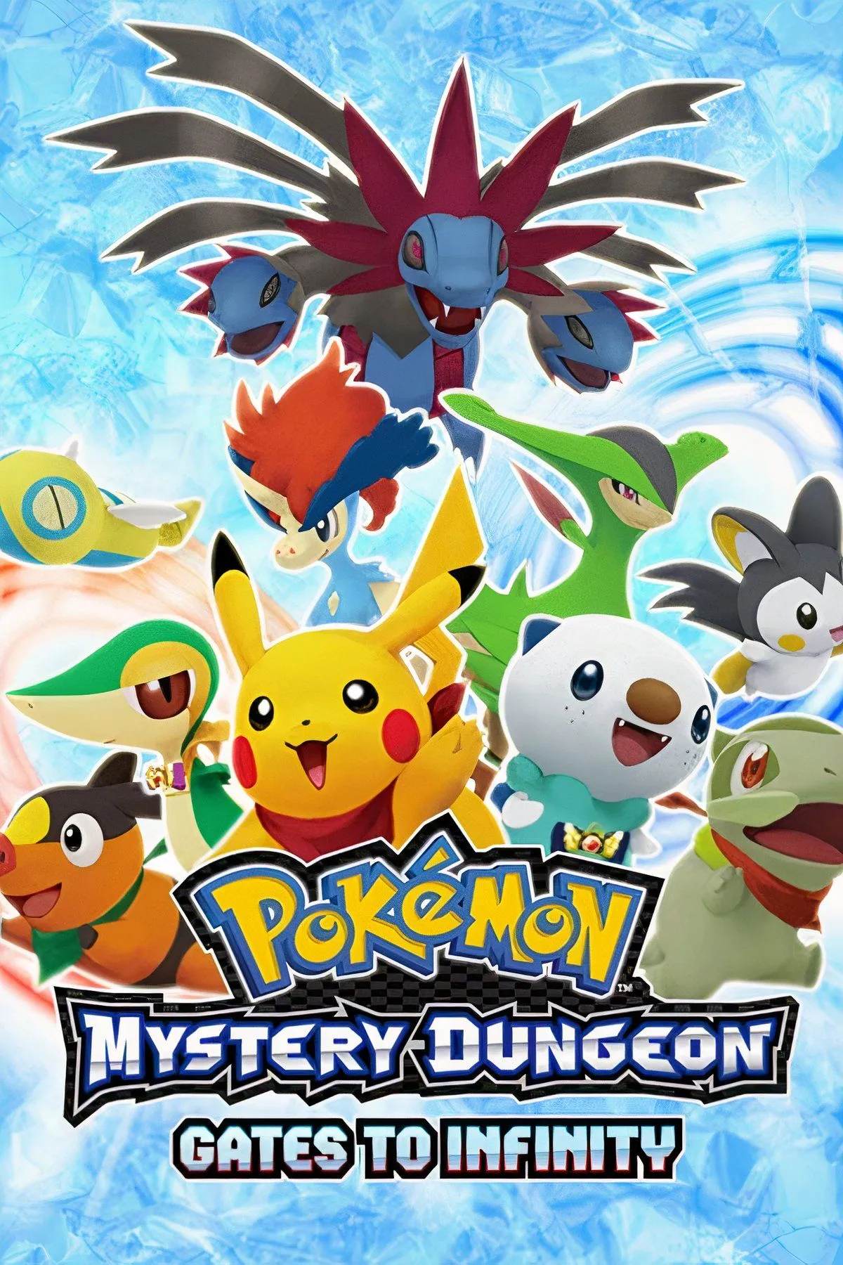 Pokemon Mystery Dungeon Gates to Infinity trong đồ họa 3D