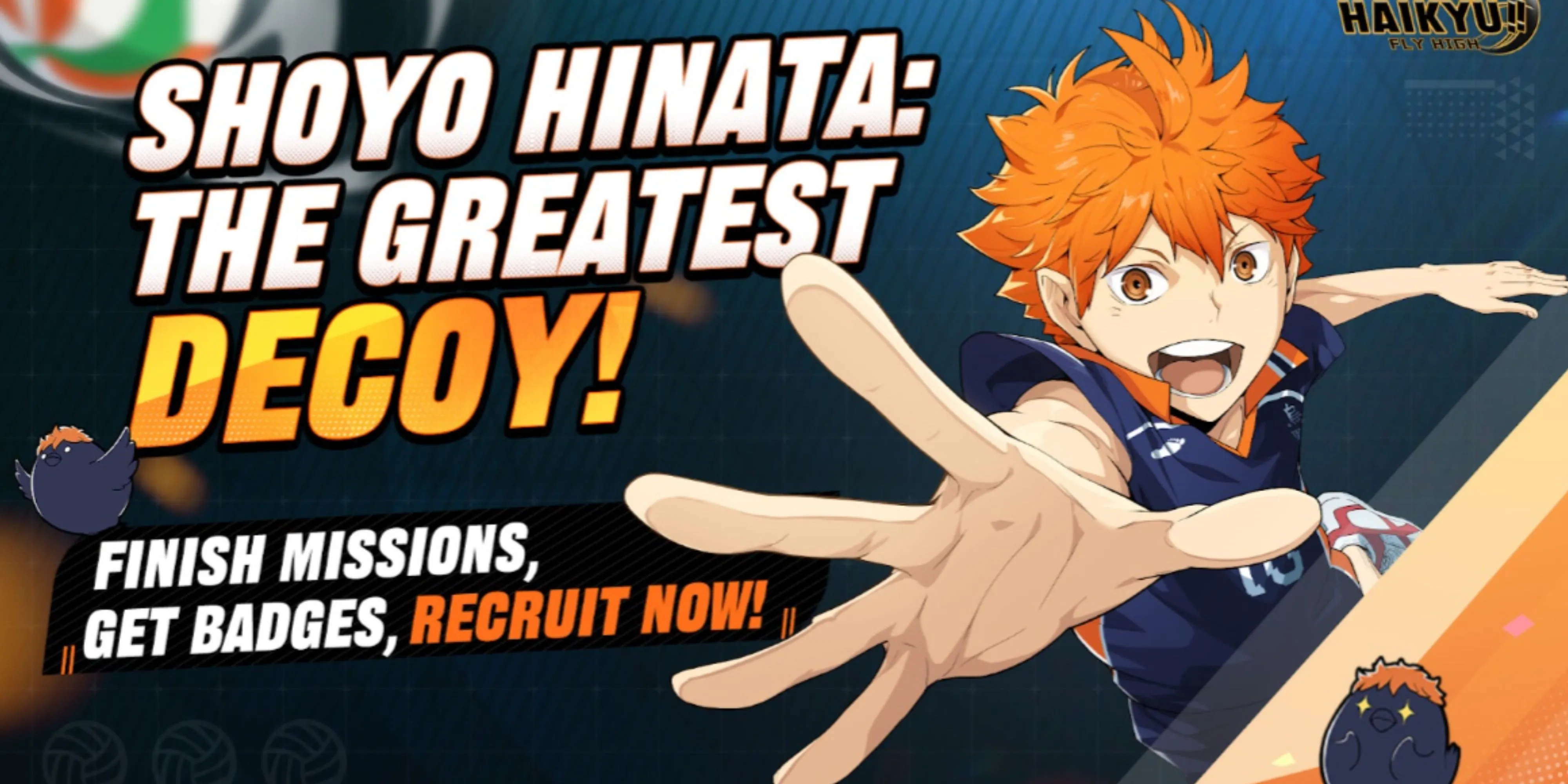 Shoyo Hinata trong Haikyuu Fly High, đại diện cho tinh thần bất khuất của bóng chuyền