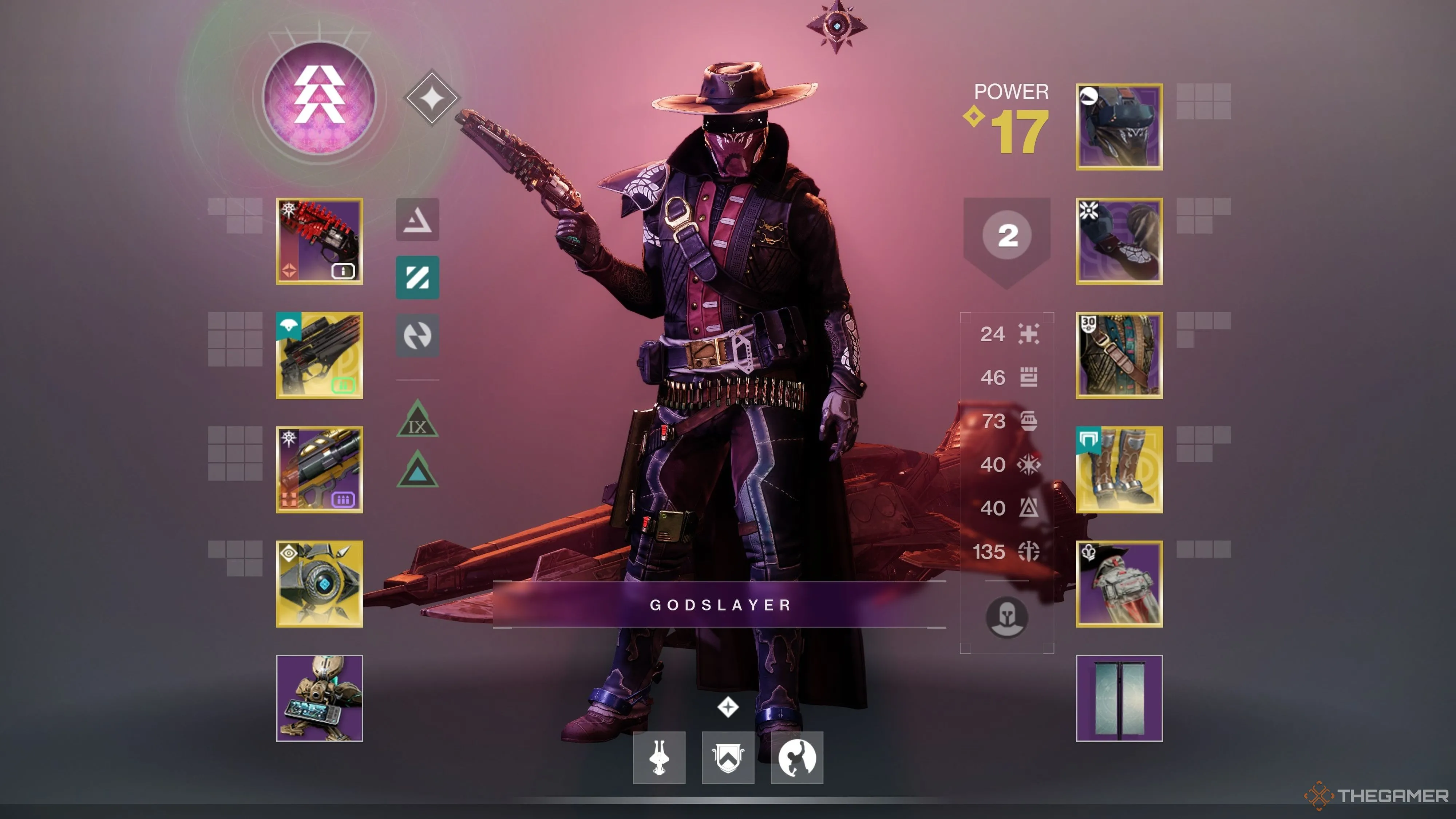 Vệ Thần Destiny 2 với cấp độ sức mạnh thấp, minh họa tầm quan trọng của Power Level trong game.