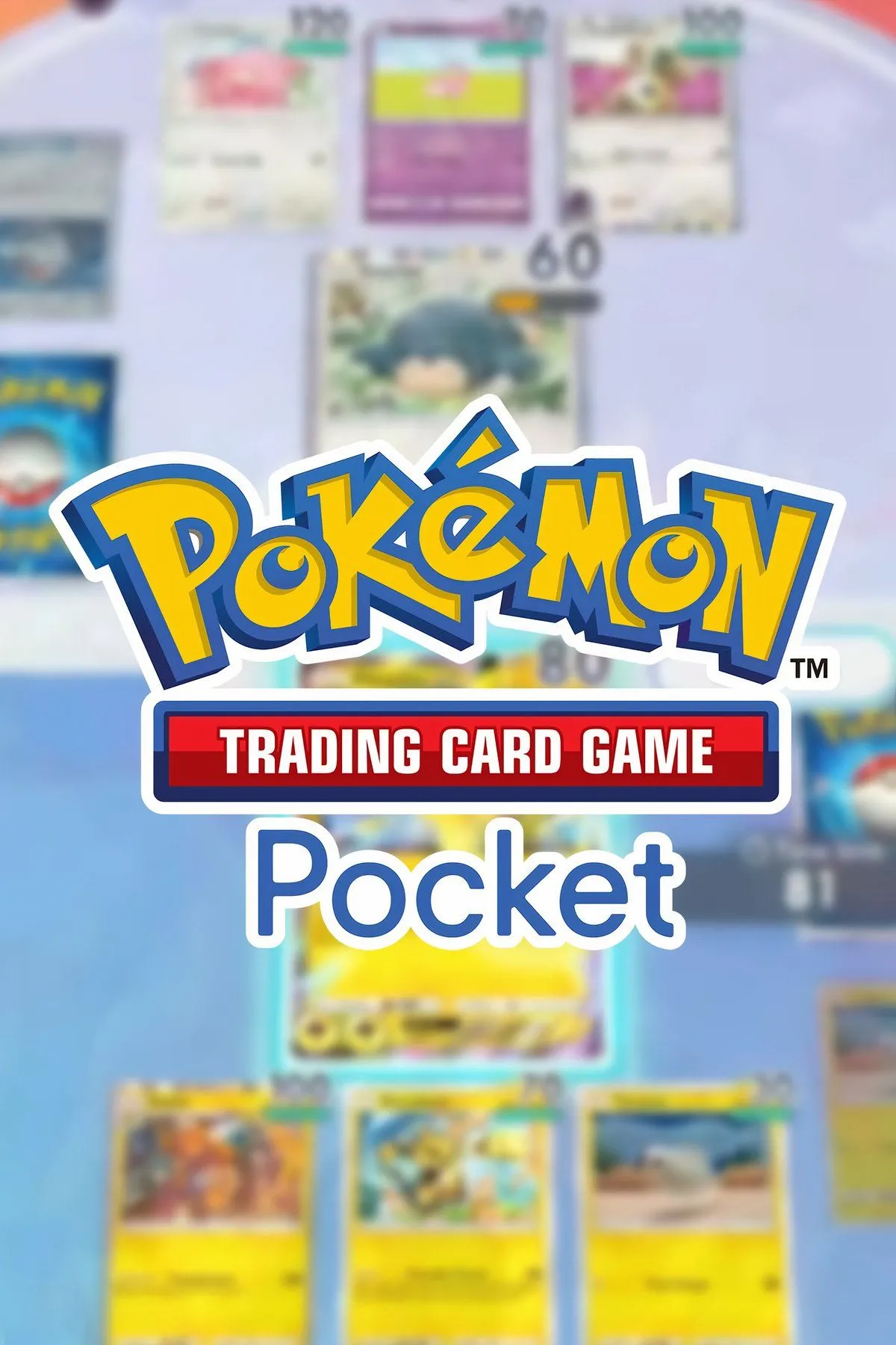 Ảnh bìa Pokemon TCG Pocket trong tài liệu quảng bá chính thức