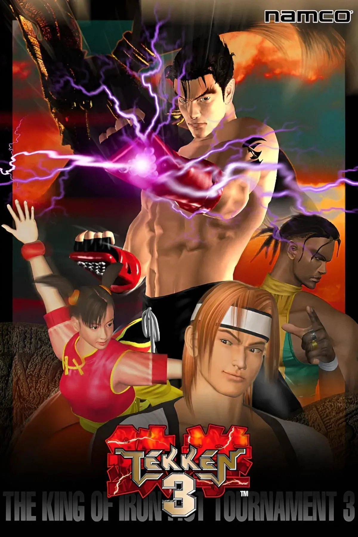 Ảnh cover Tekken 3 cho thấy ảnh hưởng lâu dài của game đối kháng thế hệ PS1