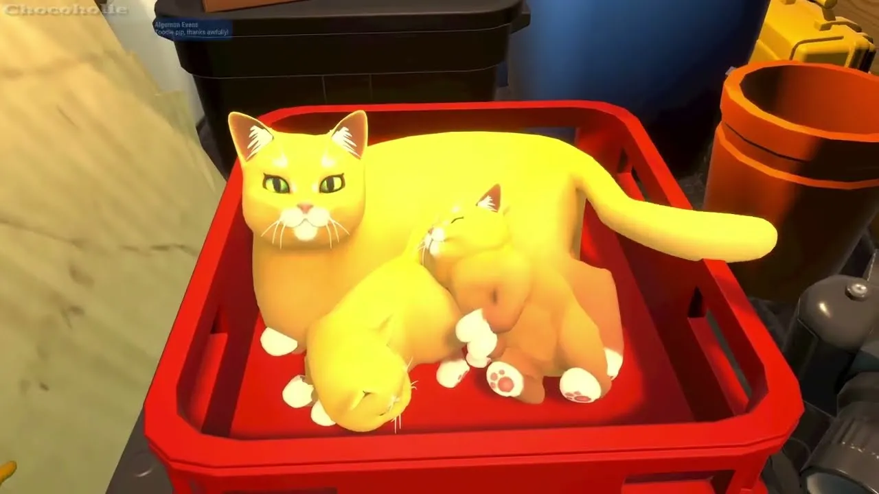 Ảnh kết thúc PowerWash Simulator với gnomes và môi trường sạch bóng