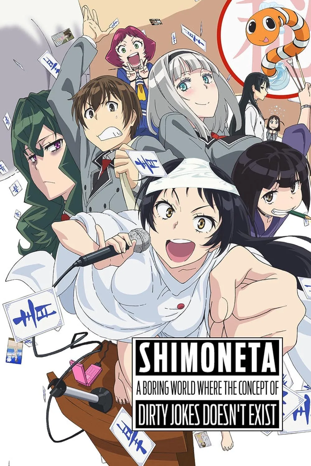 Anna Nishikinomiya trong Shimoneta với biểu cảm ám ảnh sau nụ hôn