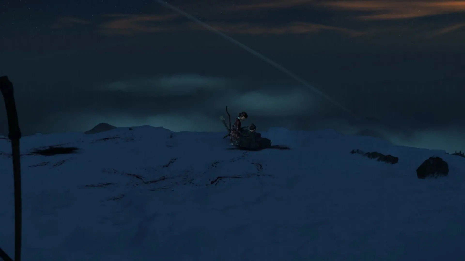 Atsu sau cùng ôm lấy Takezo trong khoảnh khắc kết thúc, biểu trưng cho sự khép lại chương cuối