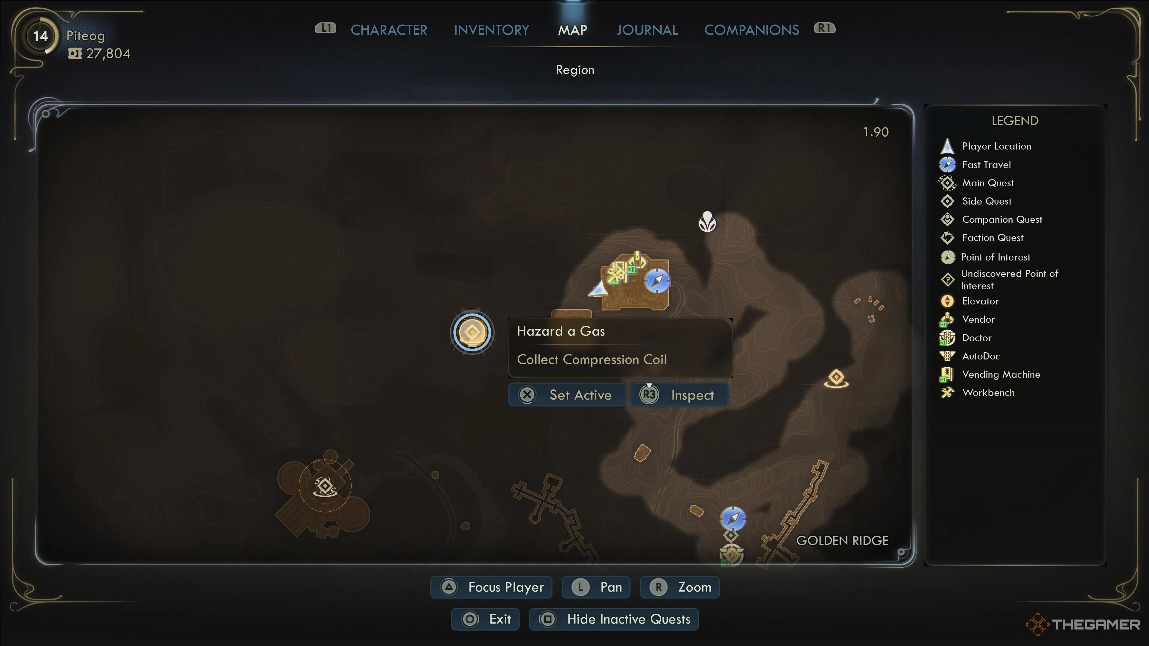 Bản đồ vị trí Drop Pod #4 AutoDoc Compression Coil.