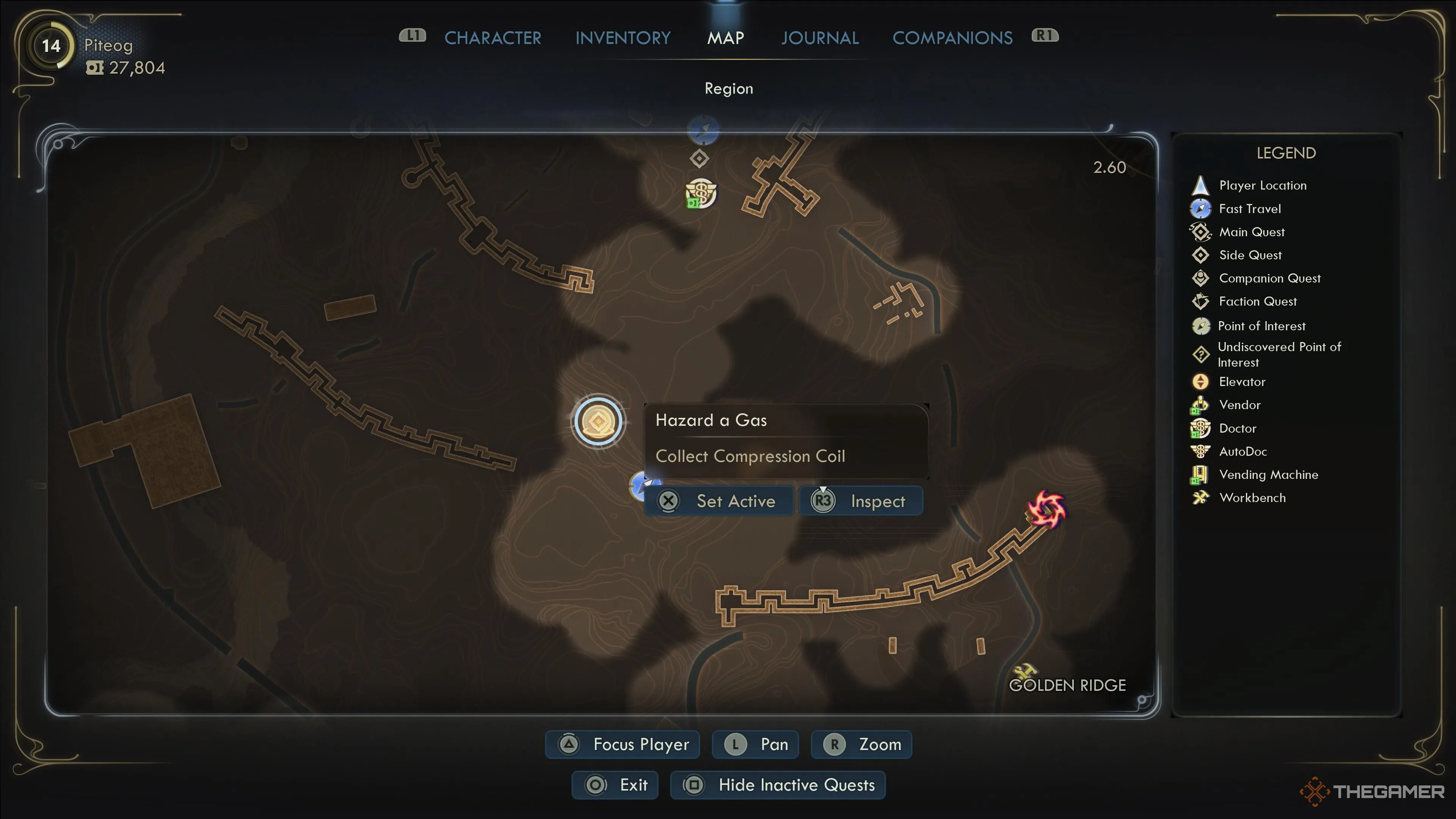 Bản đồ vị trí Drop Pod #6 AutoDoc Compression Coil.