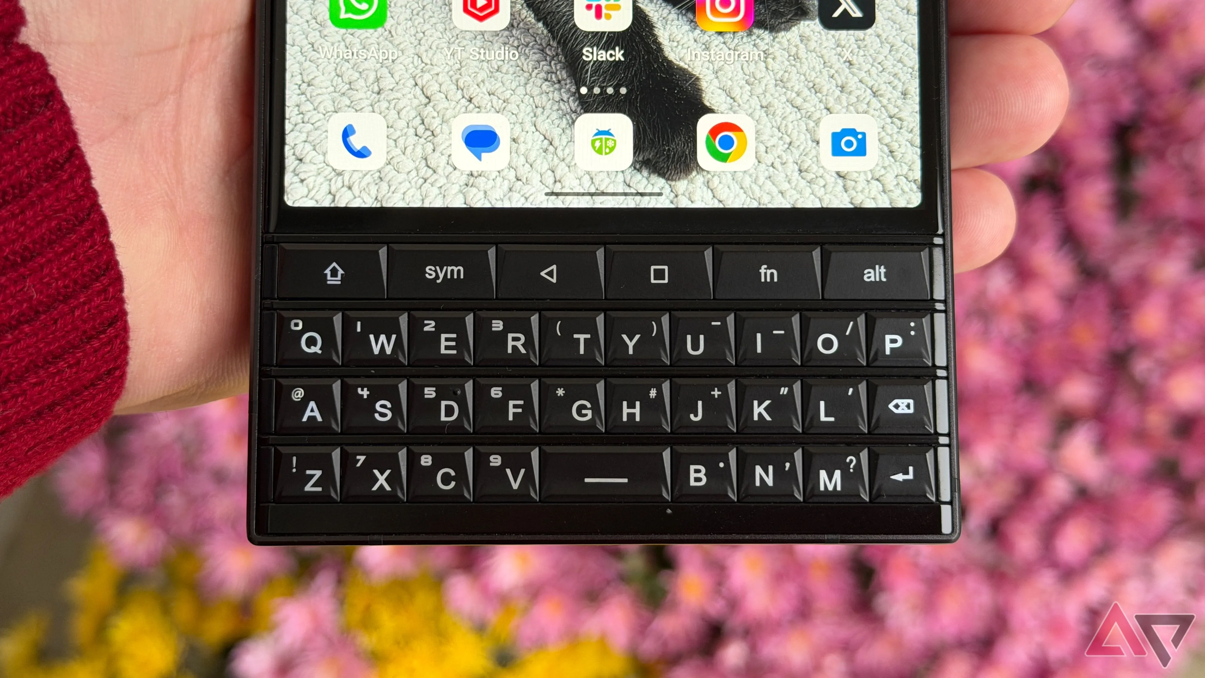 Bàn phím Unihertz Titan 2 với tỉ lệ khung hình dành cho năng suất