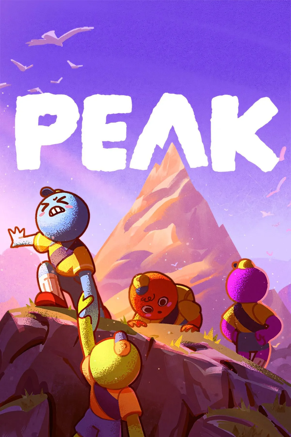Bìa Peak trên Steam, nghệ thuật mô tả hành trình chinh phục đỉnh núi co-op