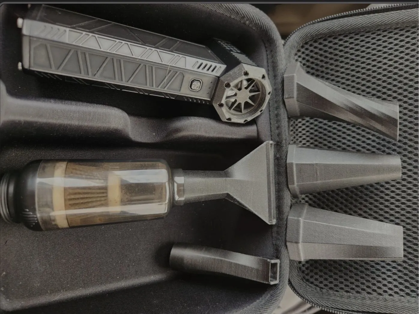 Bộ đầu hút mini in 3D cho máy X3 mini, giúp làm sạch khe bàn phím và quạt PC hiệu quả