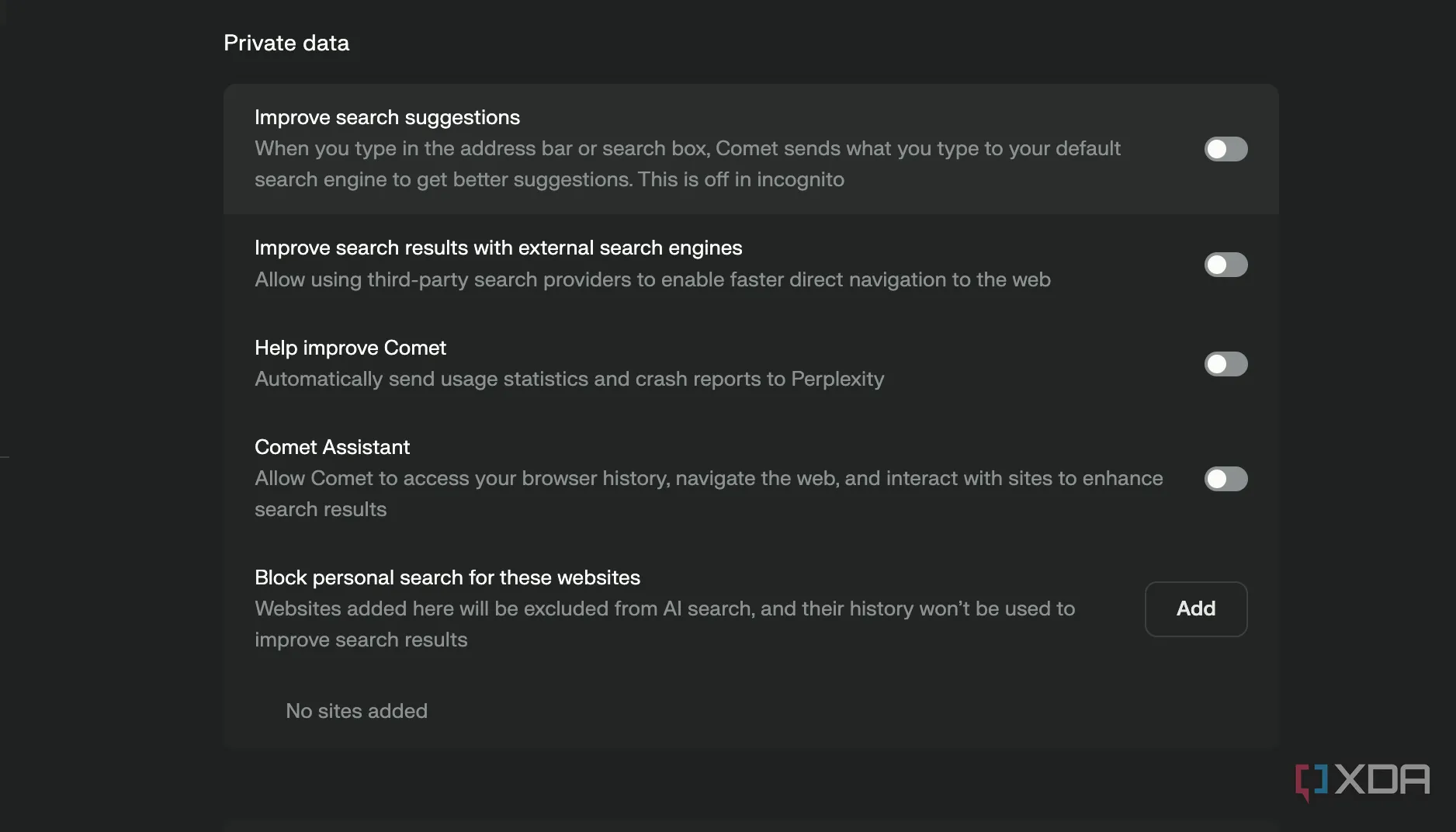 Cài đặt quyền riêng tư của Comet cho phép tắt theo dõi AI — cần đọc kỹ để bảo vệ dữ liệu khi dùng trình duyệt AI trong bối cảnh game