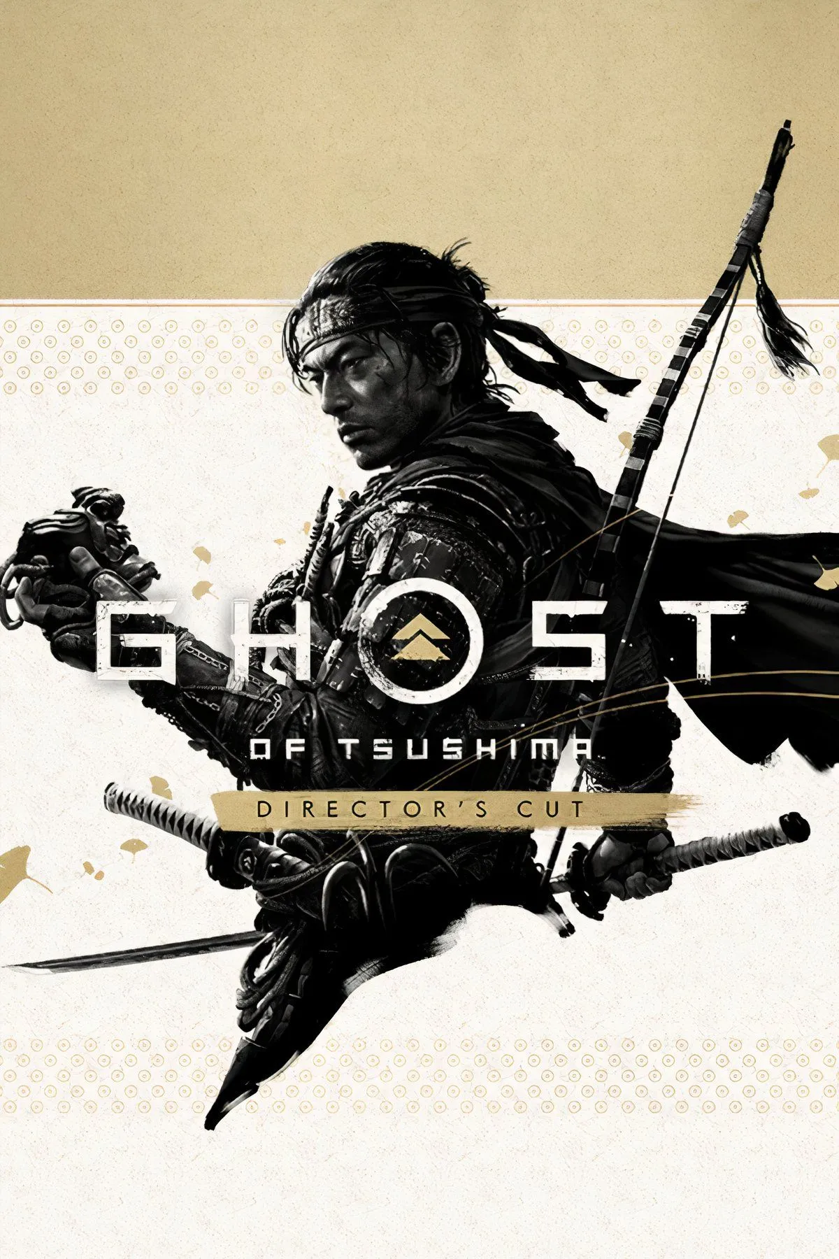 Cảnh Jin cưỡi ngựa qua cánh đồng vàng trong Ghost of Tsushima, ánh sáng và chuyển động tạo cảm giác thiền