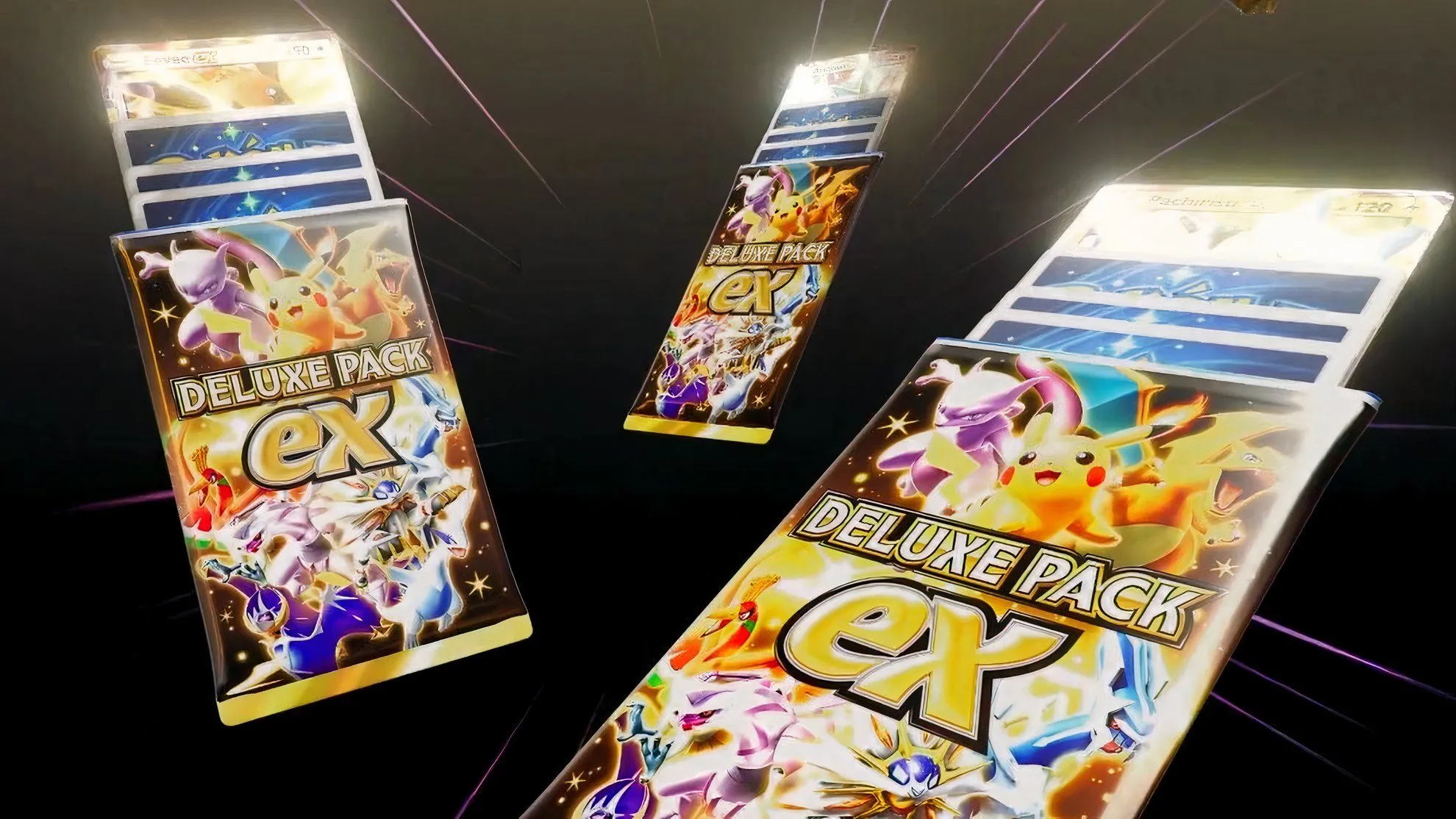 Chi tiết quảng bá gói booster deluxe của Pokemon TCG Pocket