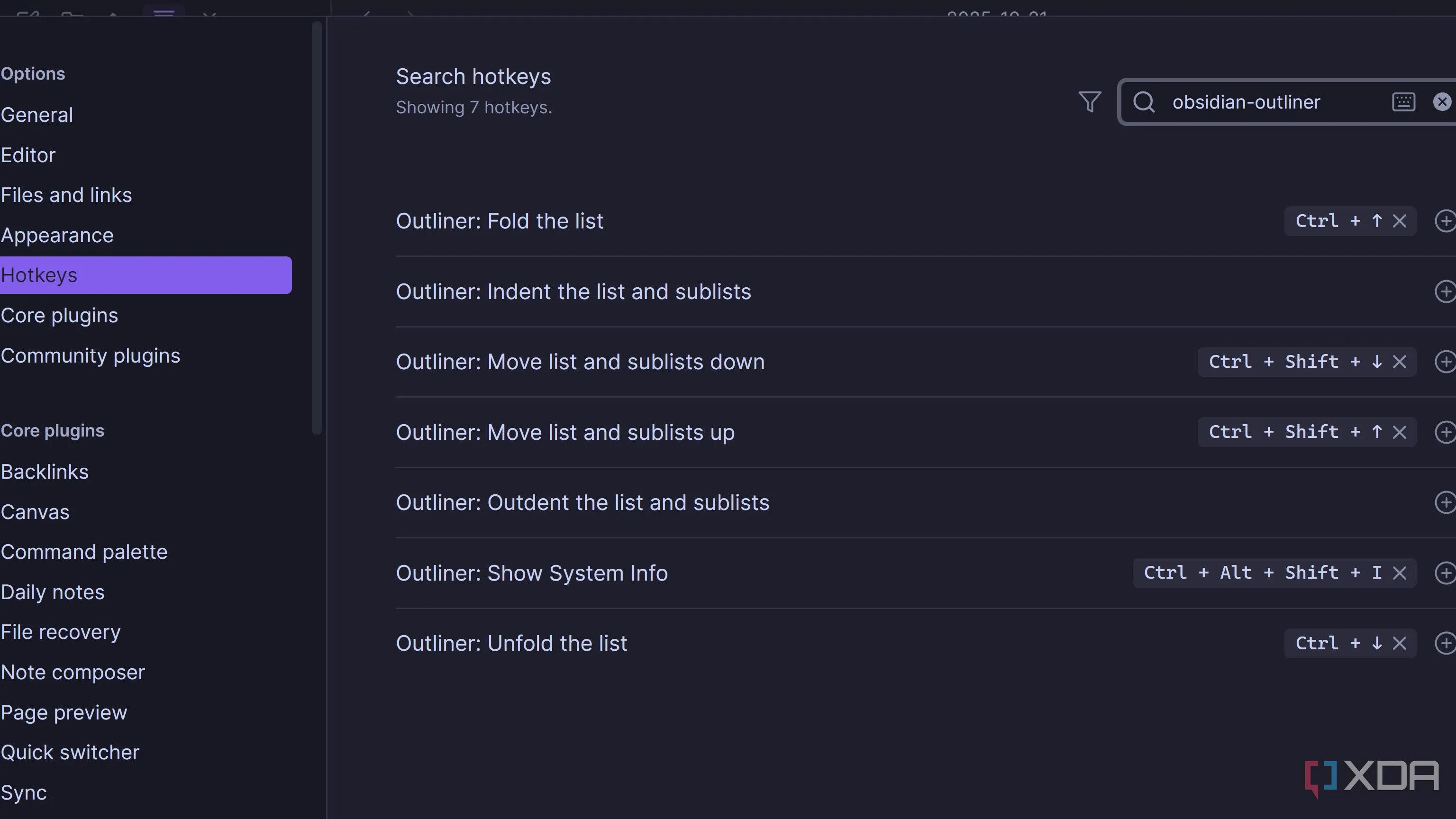Danh sách phím tắt của plugin Outliner giúp tổ chức ghi chú nhanh hơn khi thiết kế gameplay và cốt truyện