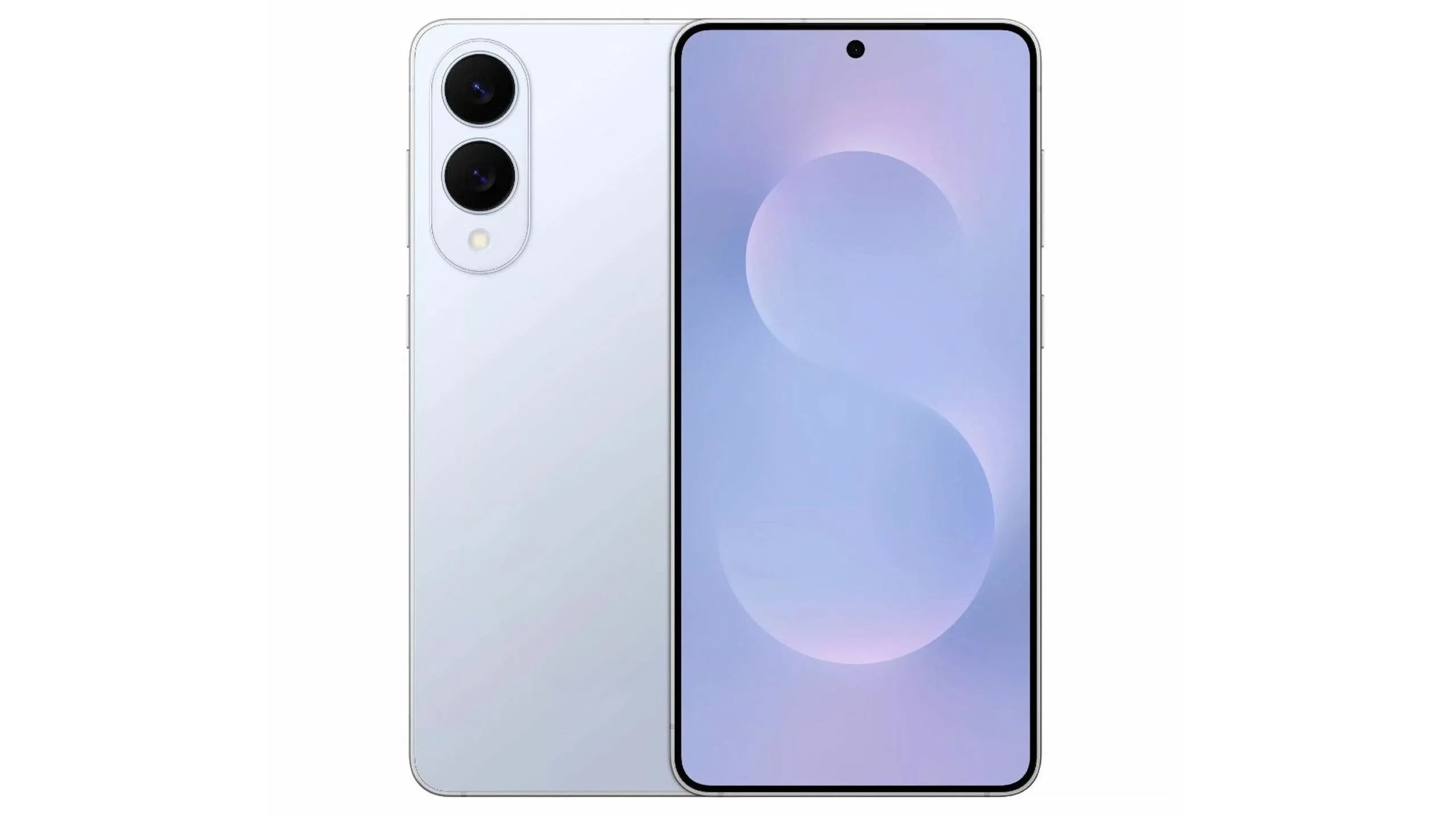 Điện thoại Galaxy S25 Edge màu xám, nhấn mạnh thiết kế viền cong và ý tưởng “Edge” mỏng nhẹ