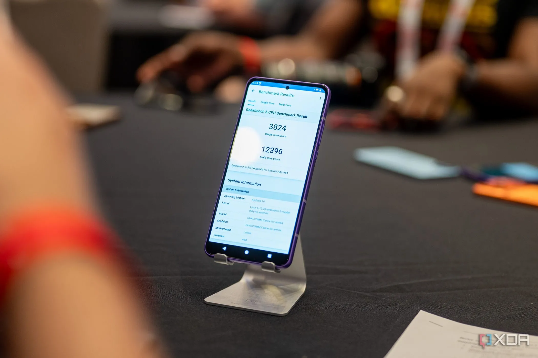 Geekbench 6 CPU benchmark results for the Qualcomm Snapdragon 8 Elite Gen 5