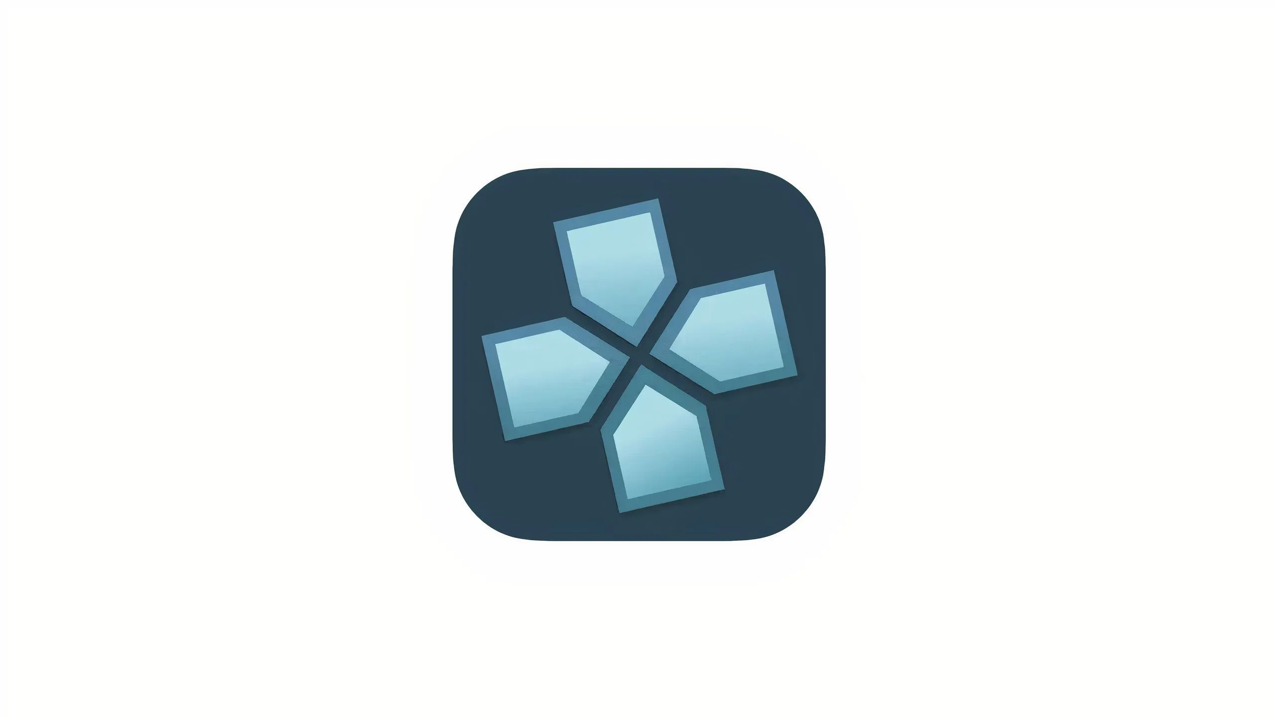 Giao diện PPSSPP trên nền đen-cam, biểu tượng giả lập PSP