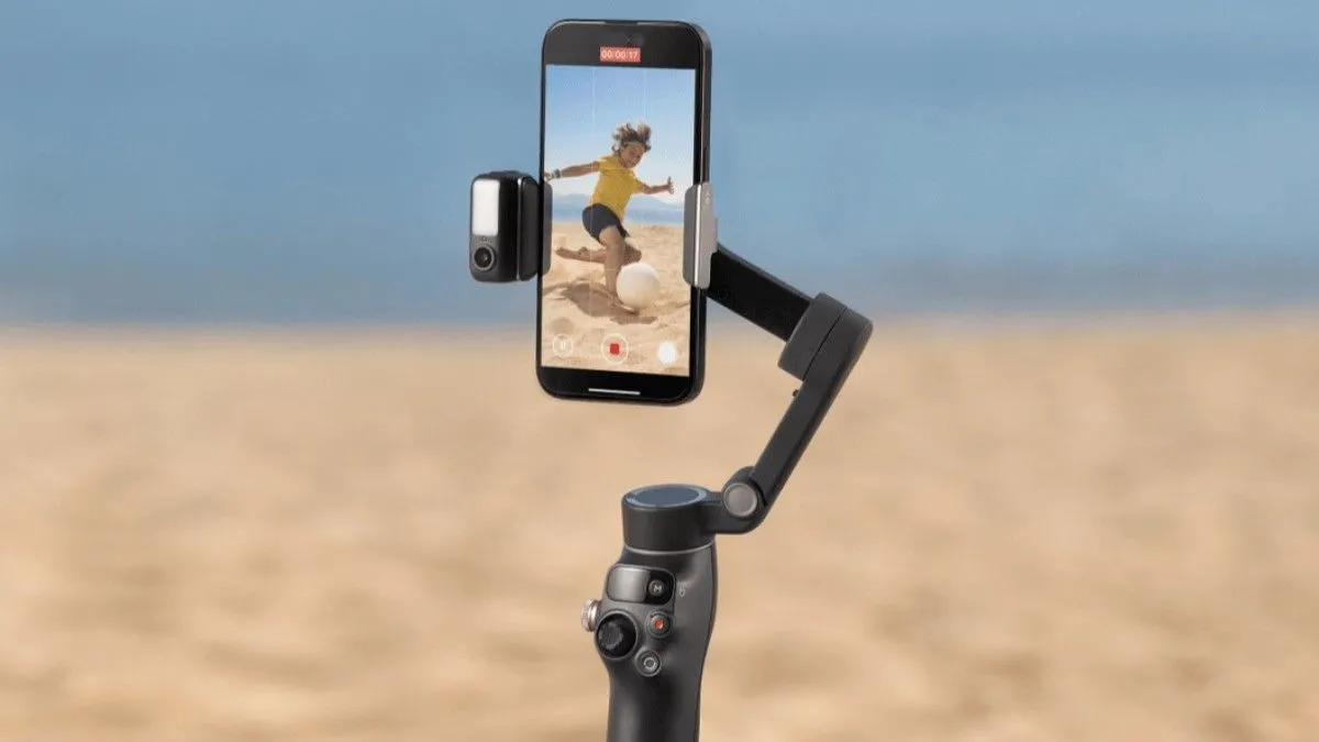 Gimbal DJI Osmo Mobile 8 kẹp nam châm và module đa chức năng