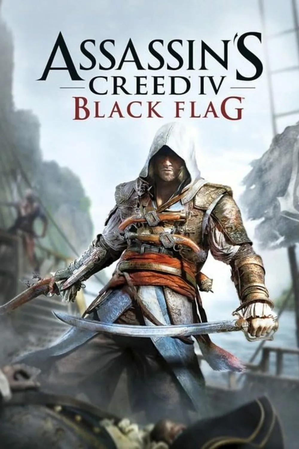 Hình ảnh Assassin's Creed IV: Black Flag với cảnh tàu buồm trên đại dương, nhấn mạnh phần trải nghiệm cưỡi thuyền thế giới mở