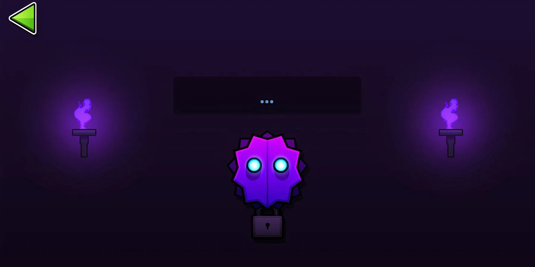 Hình minh họa The Wraith Vault trong Geometry Dash với giao diện mở kho bí mật