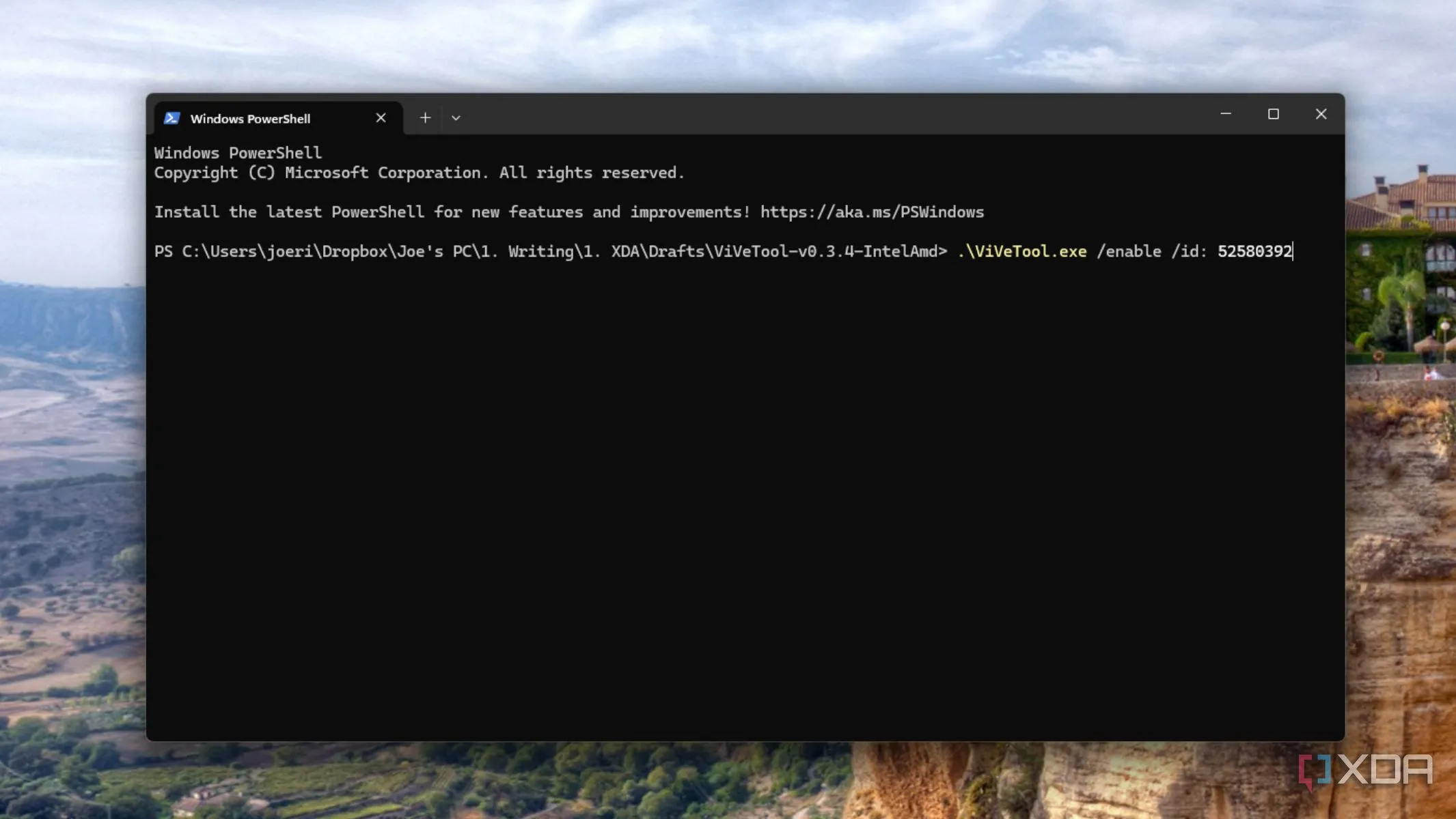 Hướng dẫn bật tính năng Full Screen Experience trên Windows bằng ViVeTool và ảnh các bước