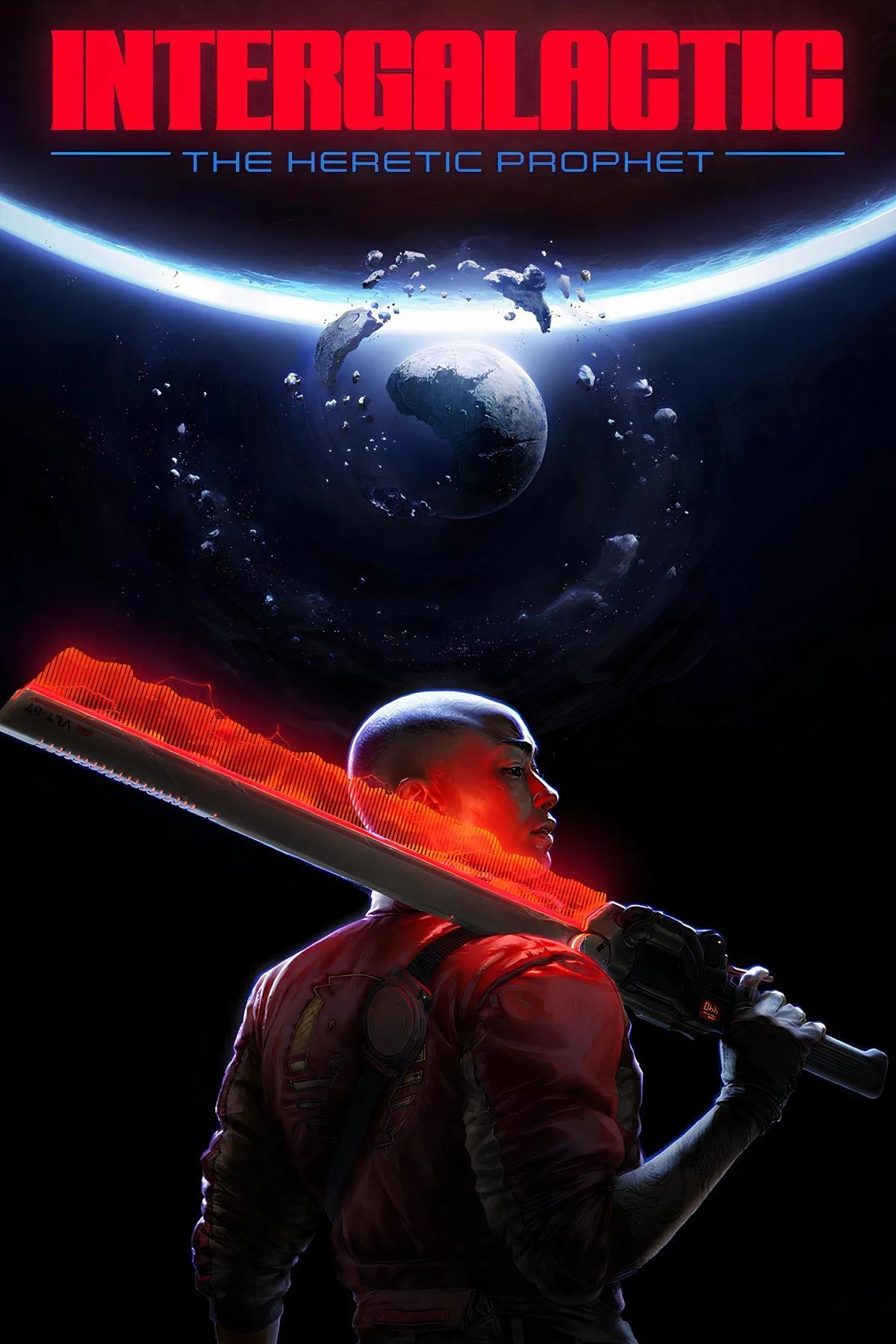 Intergalactic kết hợp phong cách retro-futuristic, trang phục và vũ khí gợi nhớ thập niên 80