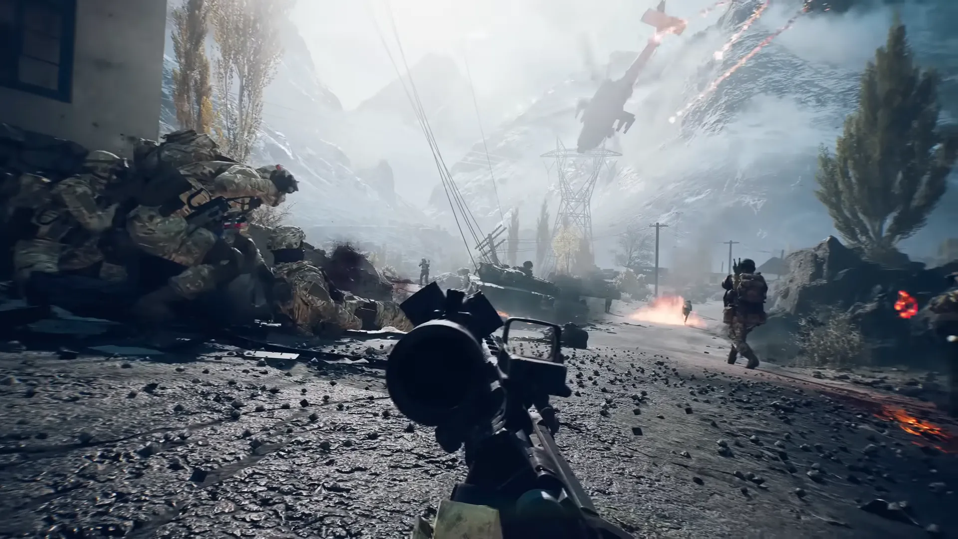 Liberation Peak - screenshot gameplay Battlefield 6