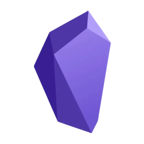 Logo Obsidian — trình ghi chú phù hợp cho nhà phát triển nội dung game và nghiên cứu văn hóa chơi game