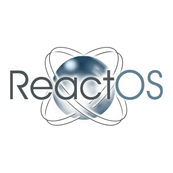 Logo ReactOS, biểu tượng hệ điều hành nguồn mở mô phỏng Windows