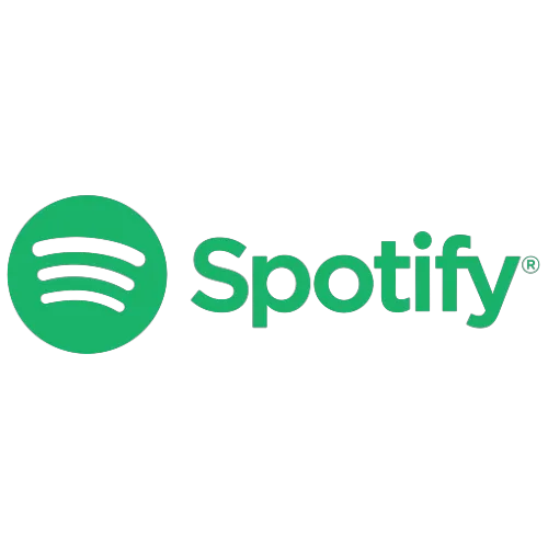 Logo Spotify màu xanh biểu tượng nền tảng nghe nhạc trực tuyến