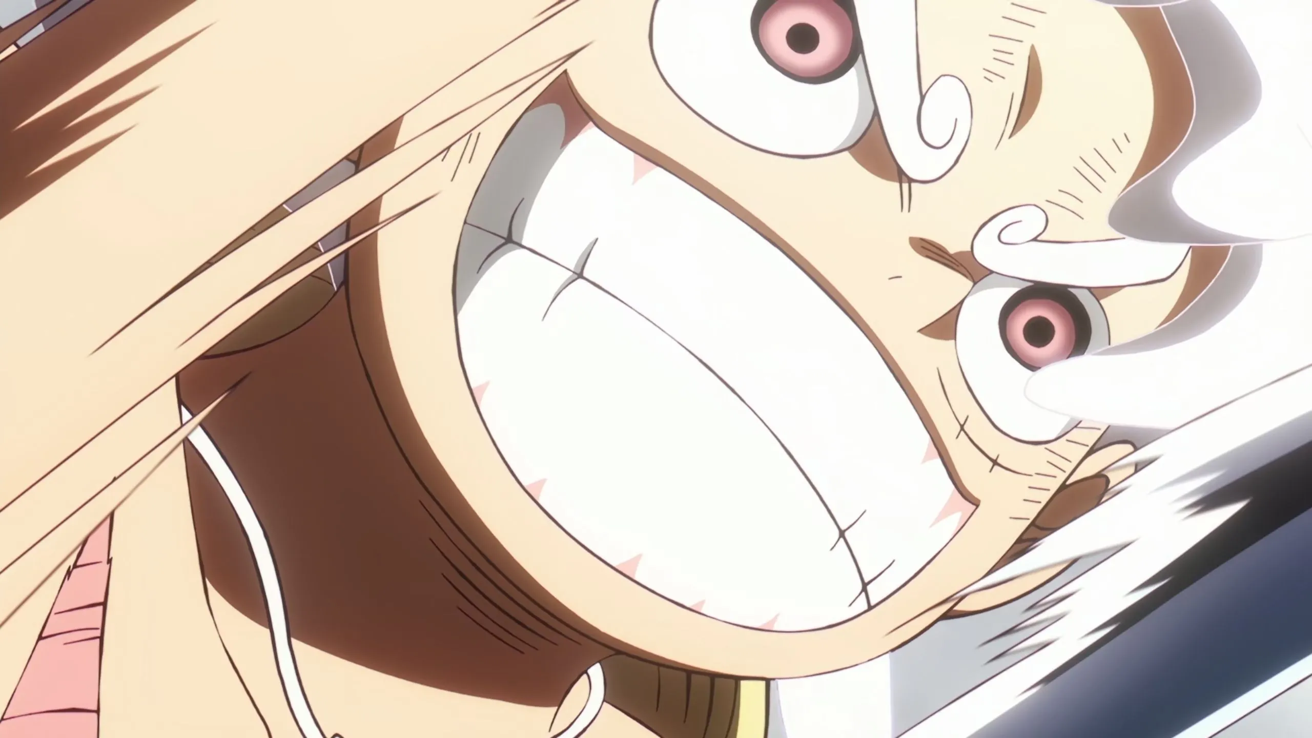 Luffy tấn công Saturn trong One Piece chương 1142, minh họa trận chiến