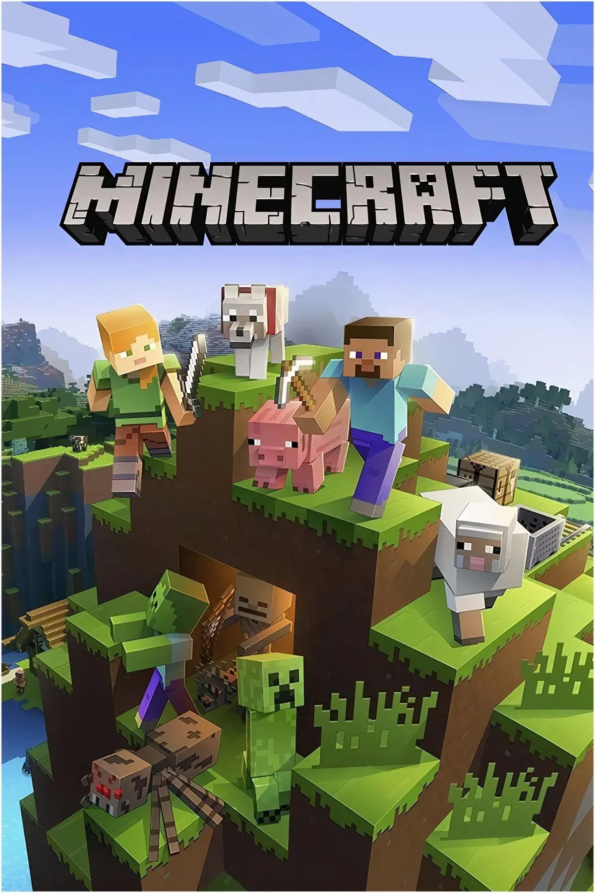 Minecraft: thế giới khối vuông, sáng tạo không giới hạn và cộng đồng rộng lớn