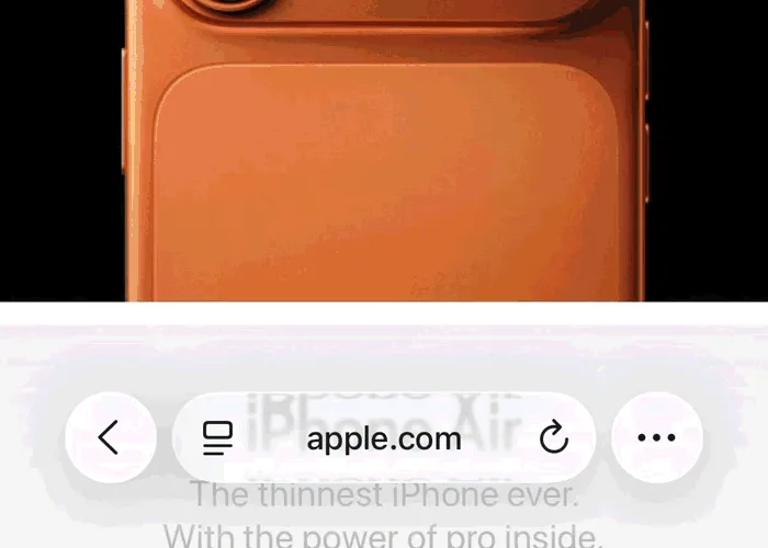 Nhấn giữ nút back để hiển thị lịch sử tab trong Safari