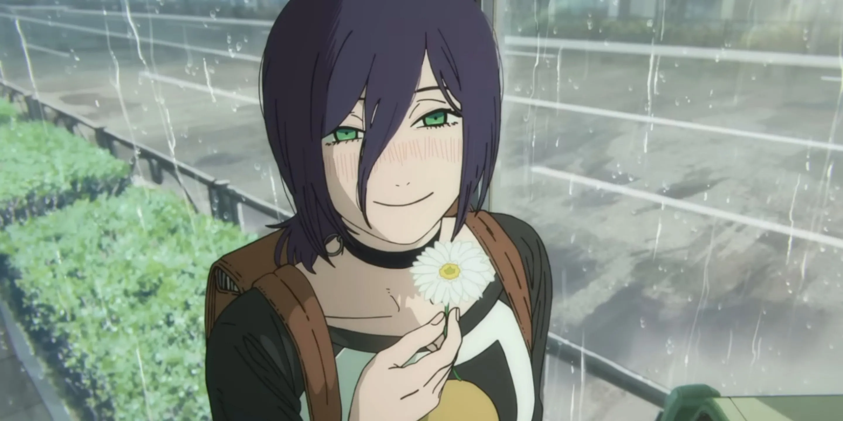 Poster Chainsaw Man Reze Arc với tạo hình nhân vật chính