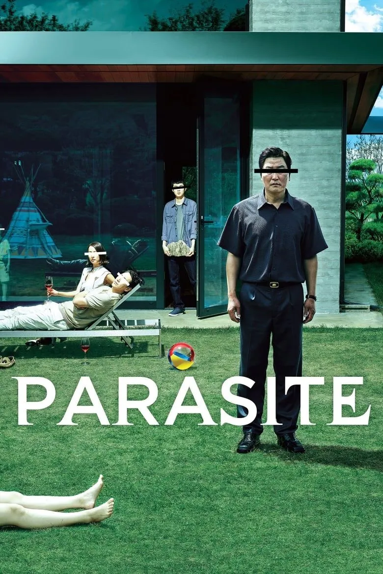 Poster Parasite: bi kịch giai cấp và không gian đối lập