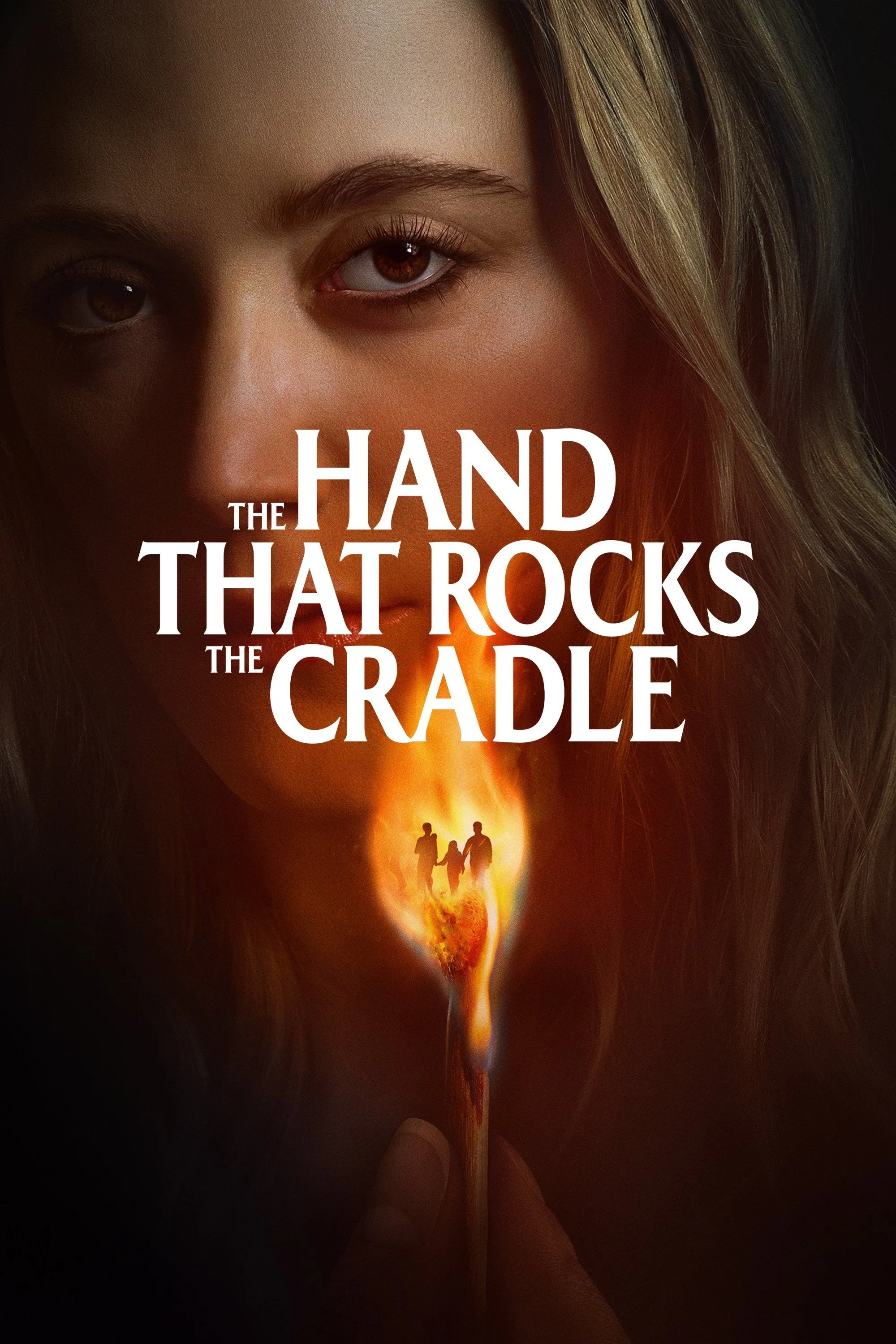 Poster phim The Hand That Rocks the Cradle (2025) với hình ảnh nanny đầy ám ảnh