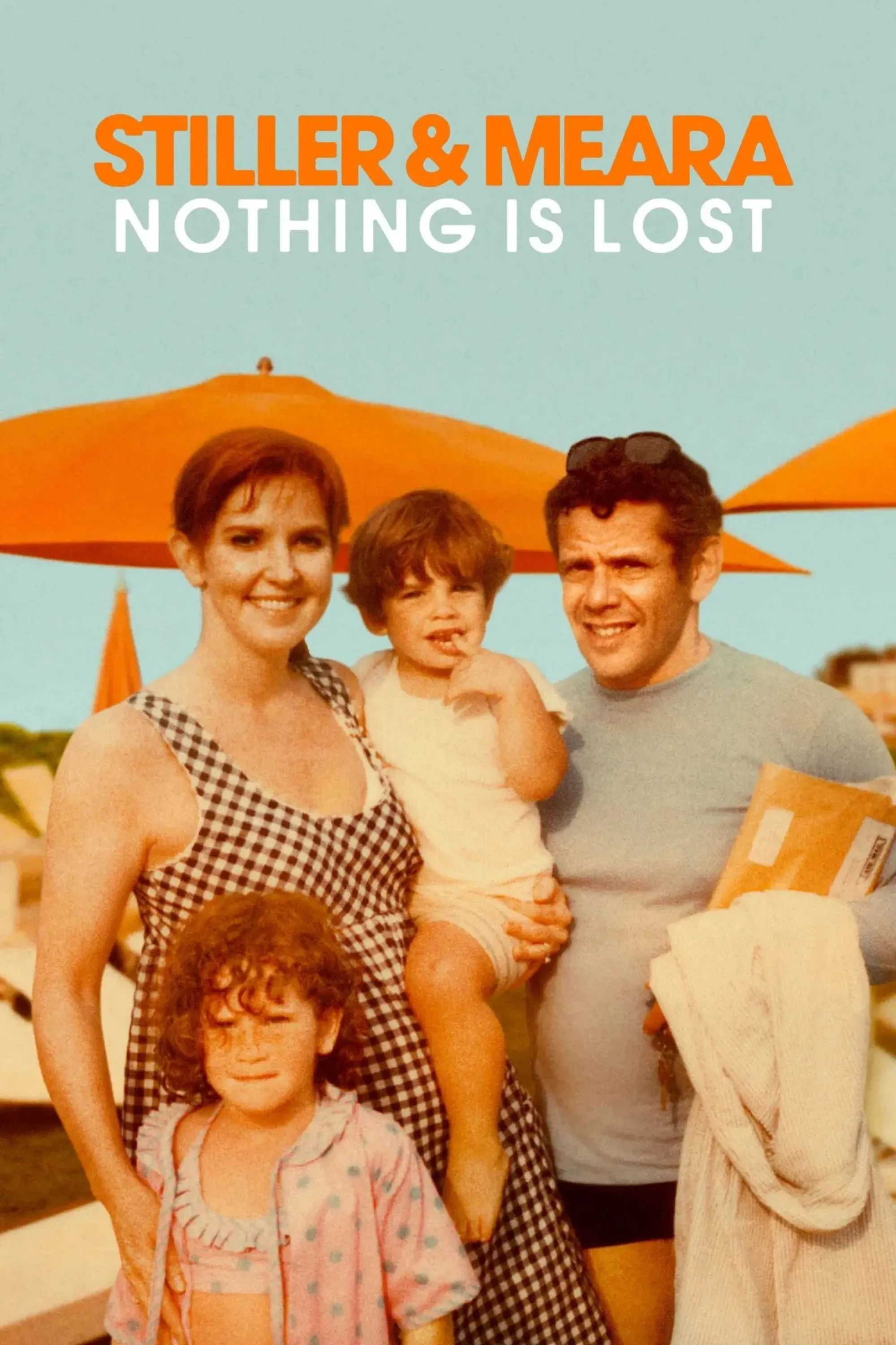 Poster Stiller &amp; Meara: Nothing Is Lost với ảnh gia đình Stiller và tông hoài niệm