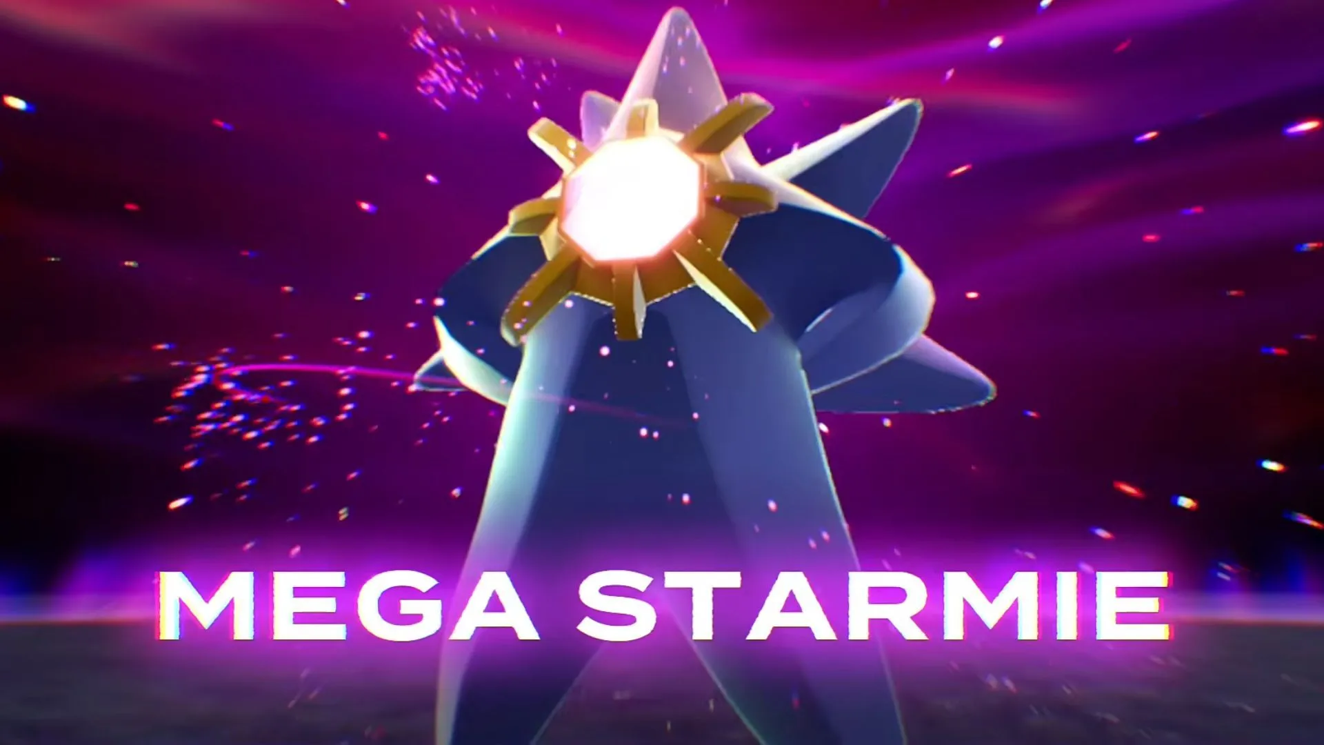 Rogue Mega Starmie thực hiện Mega Evolution trong Pokemon Legends Z-A, hình Water/Psychic kỳ quặc