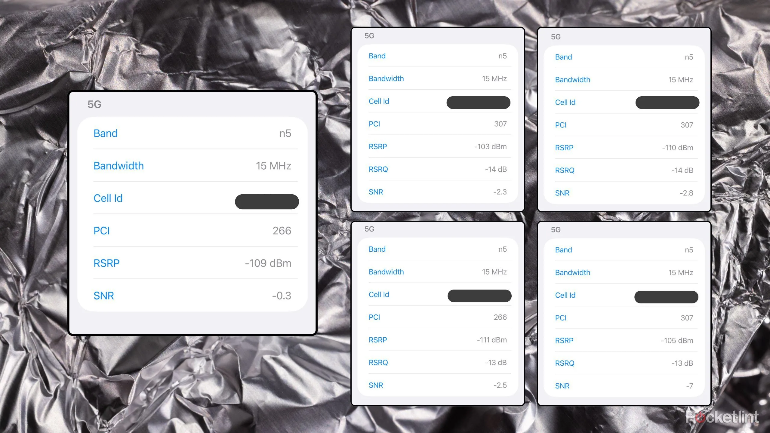So sánh nhiều chỉ số Field Test đo được ở cầu thang: biến động mạnh và không ổn định.