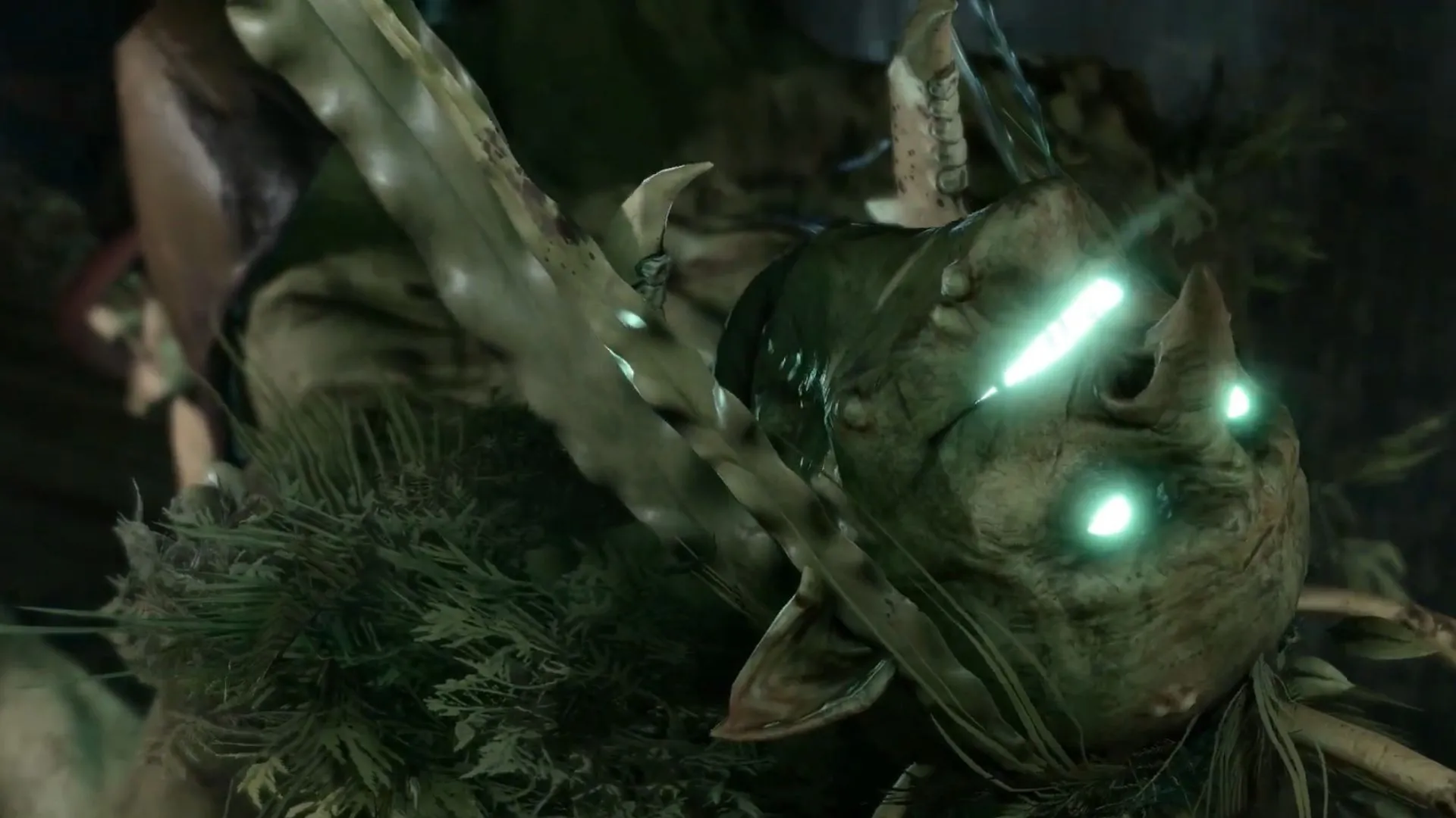 Sử dụng phép Speak With Dead lên Auntie Ethel, bà xuất hiện với ánh mắt xanh lục và lời lẽ sắc bén