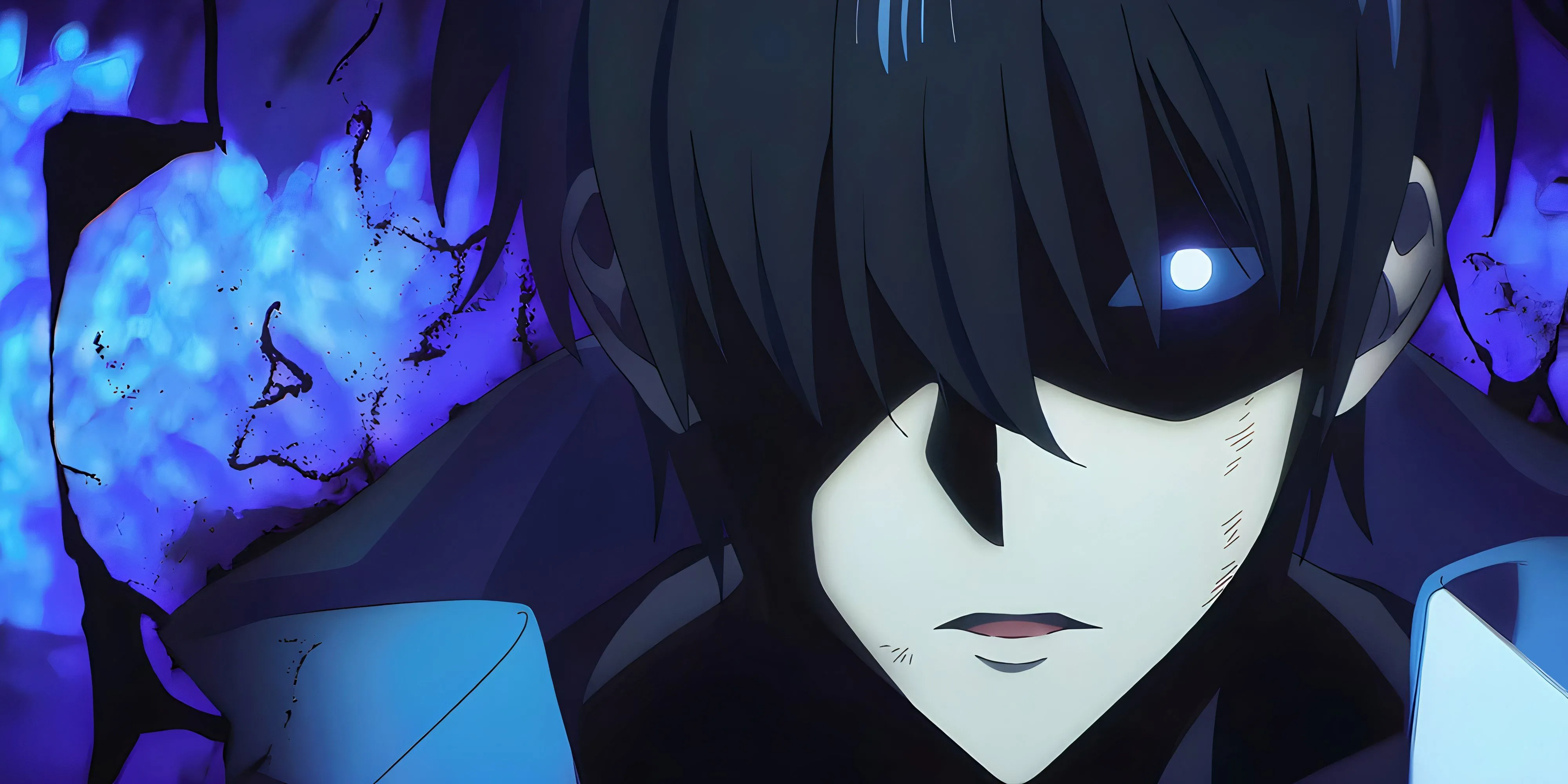 Sung Jinwoo chạm trán thợ săn khác trong Solo Leveling