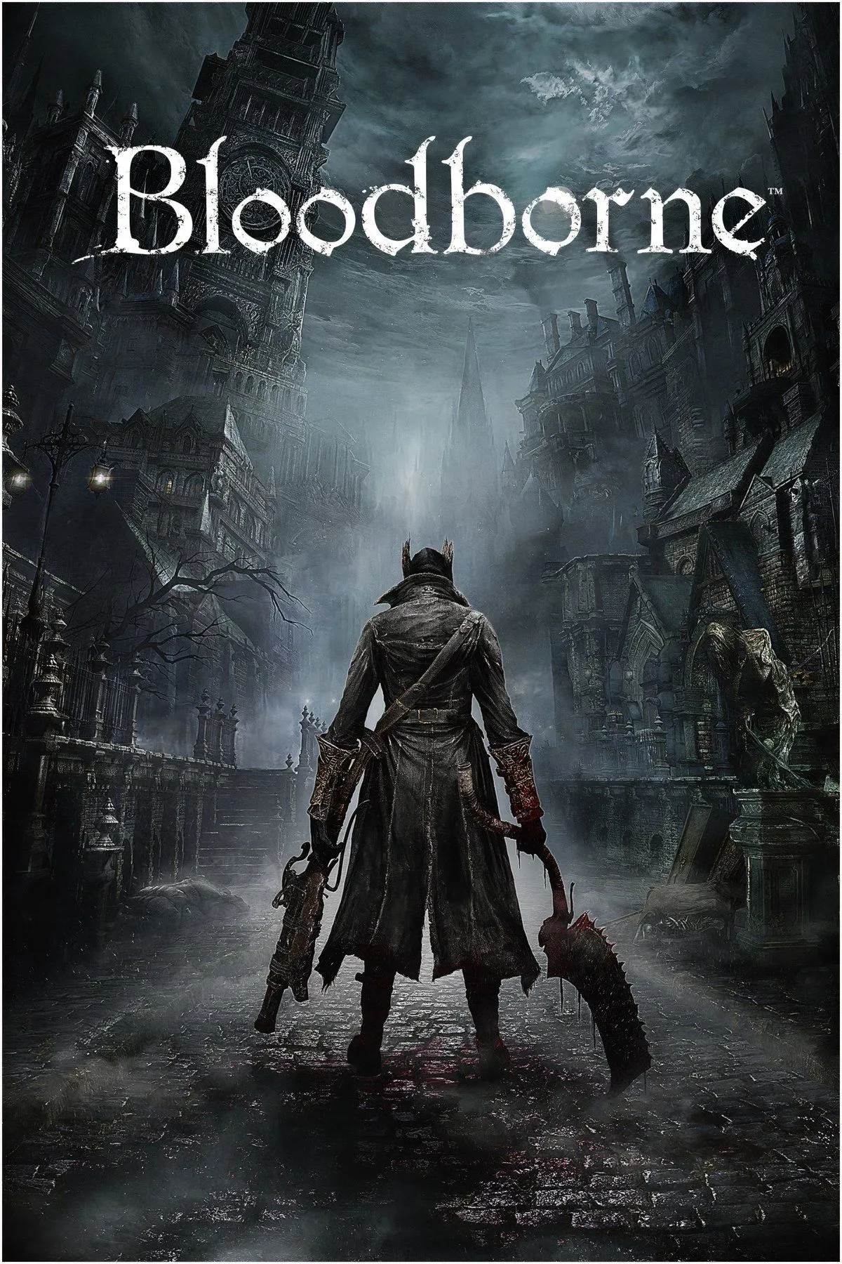 The Doll trong Bloodborne trước bàn thờ, mục tiêu của cú lỡ tay gây tội lỗi
