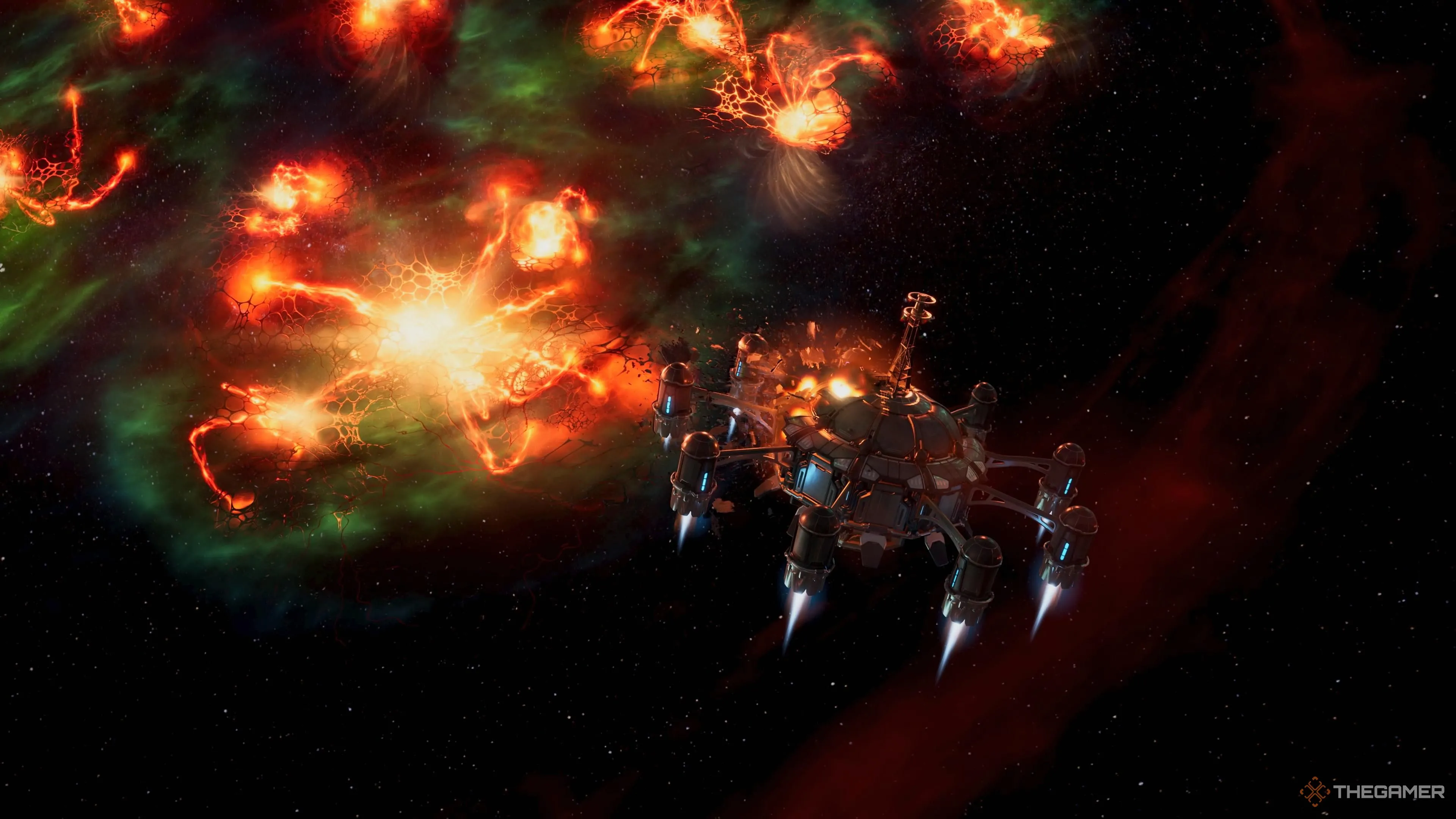 Trạm Greater Tranquility bị rift nuốt chửng; một kết cục bi tráng cho cuộc đối đầu.